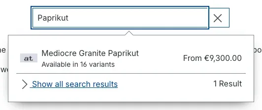 Grouped search suggestions