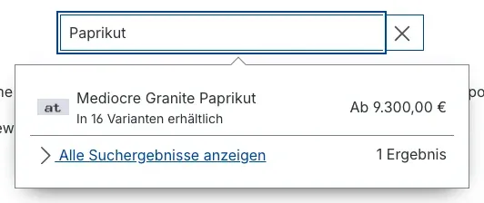 Zusammengefasste Suchvorschläge