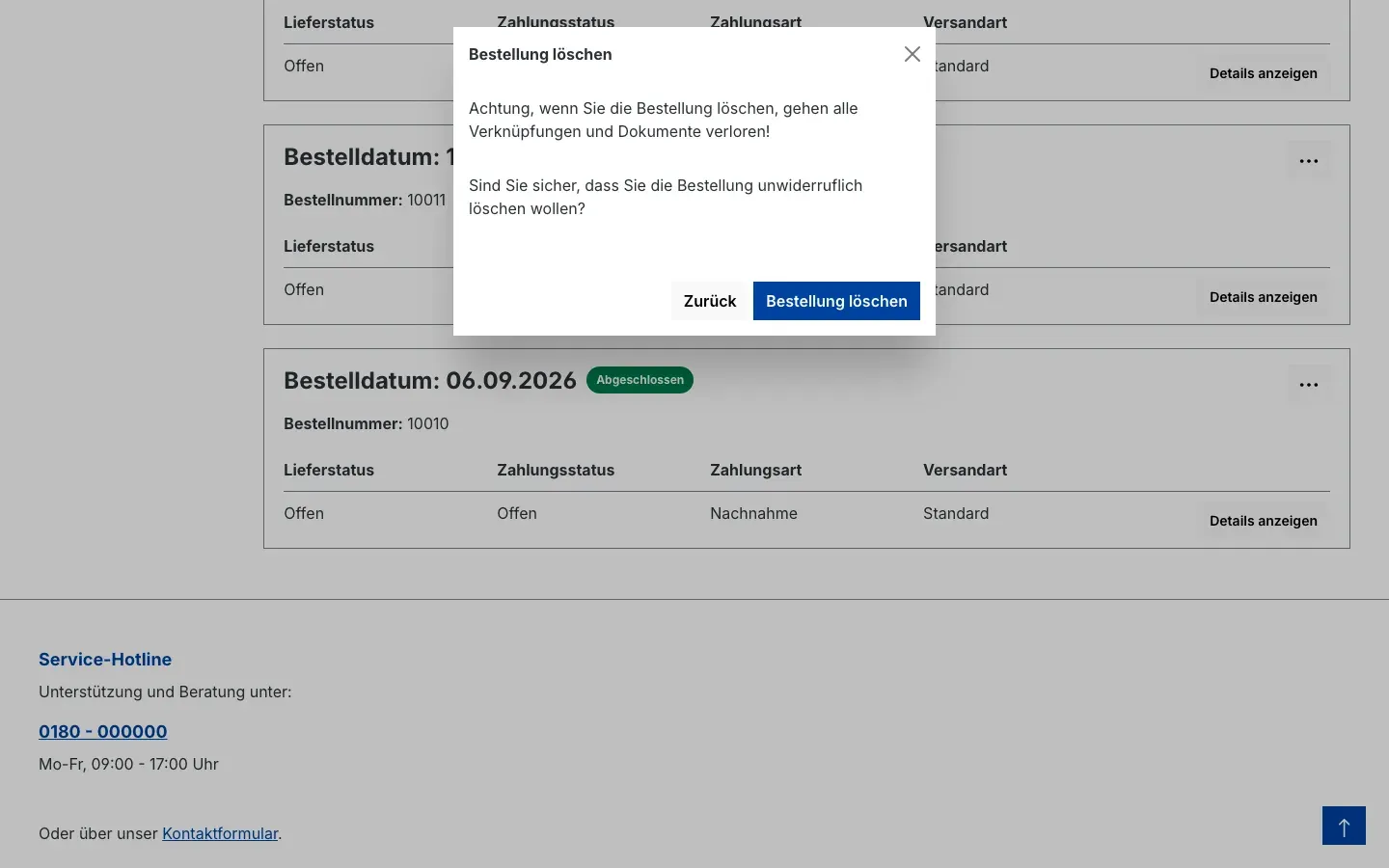 Bestätigungsdialog