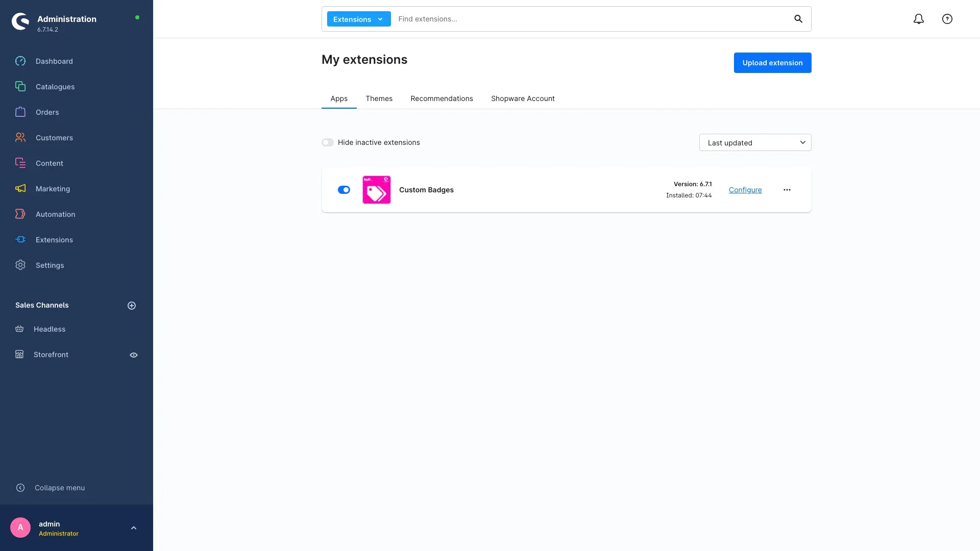 Install the plugin