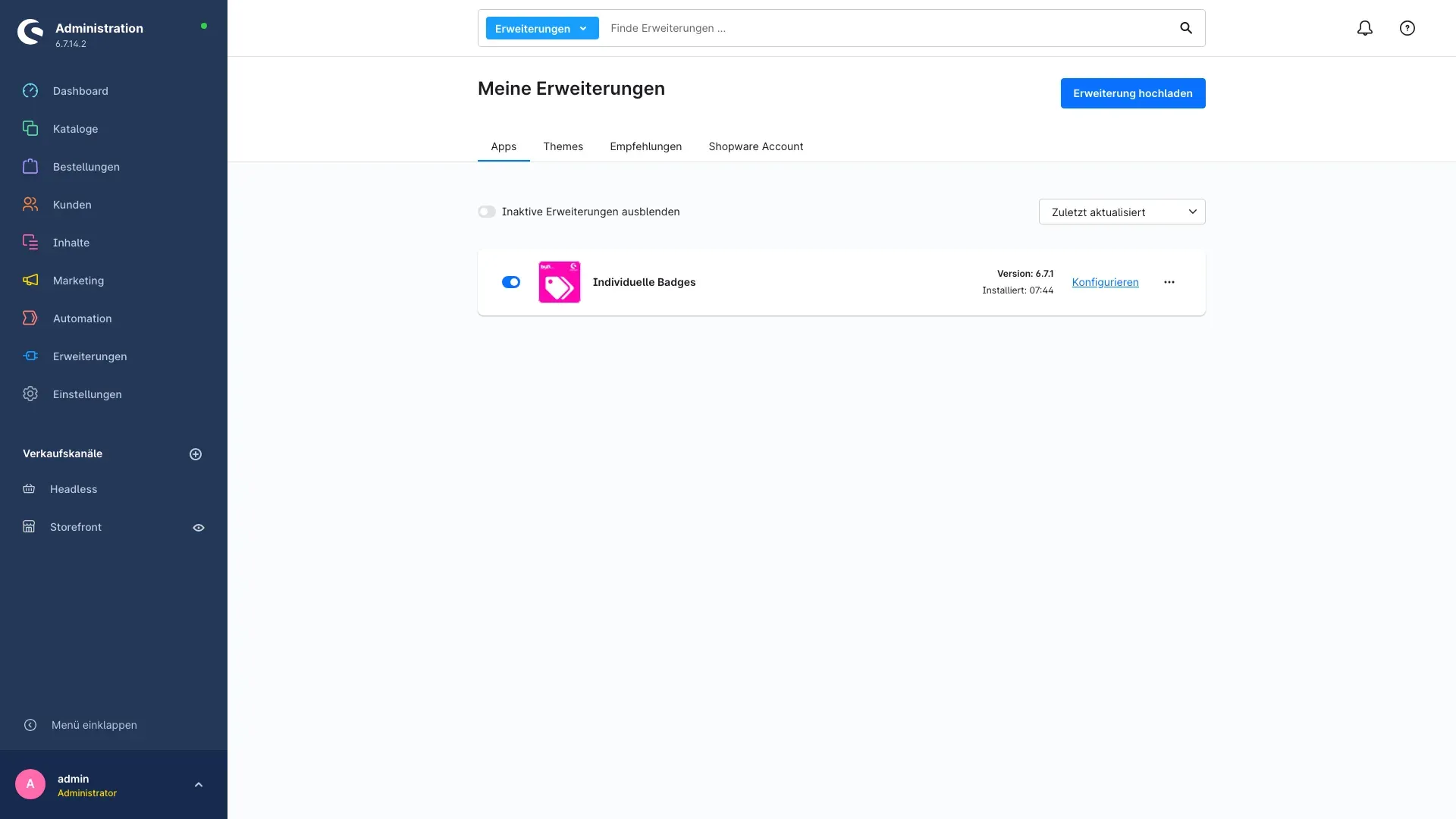 Plugin installieren