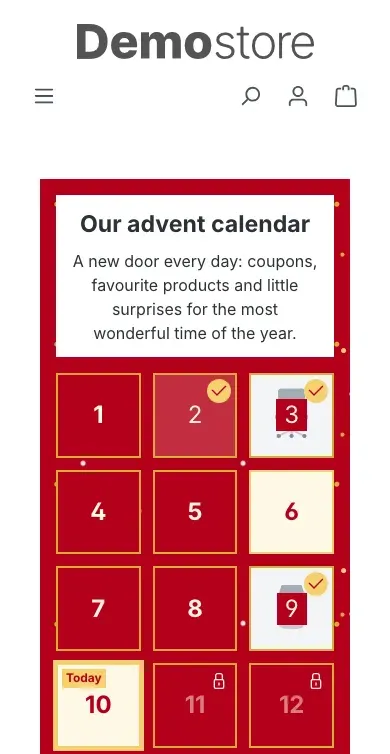 Calendar on a smartphone