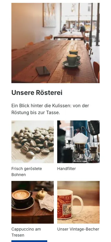 Galerie auf dem Smartphone