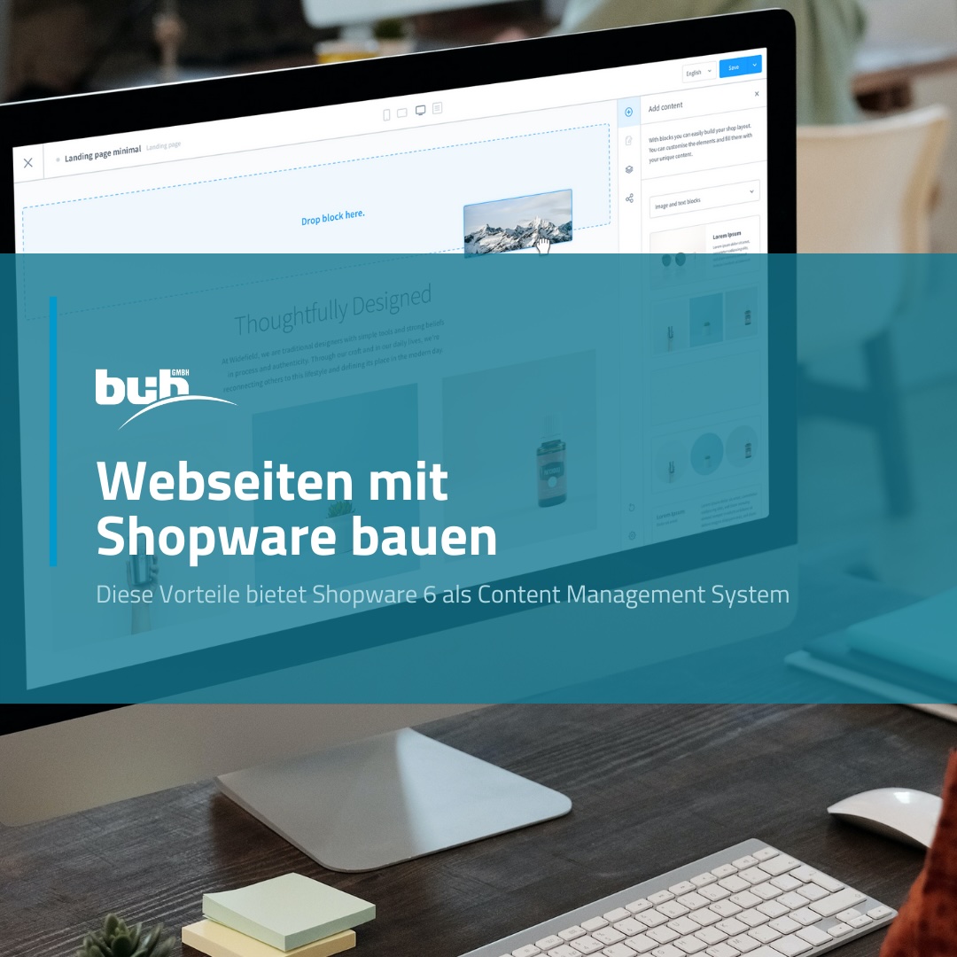 Shopware 6 als Content Management System nutzen
