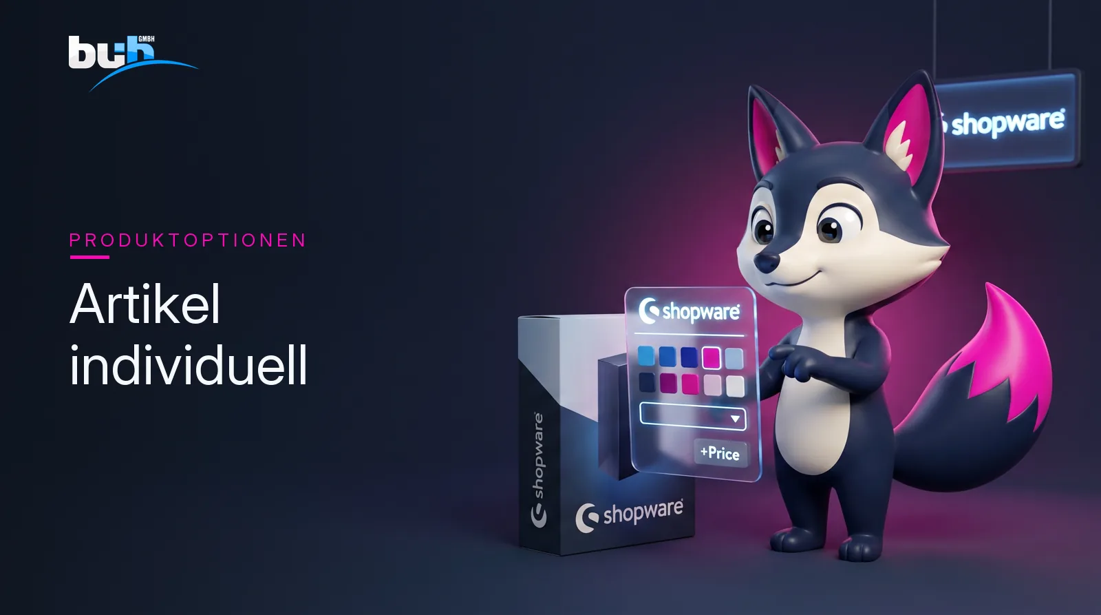 Produktoptionen für Shopware 5 & 6