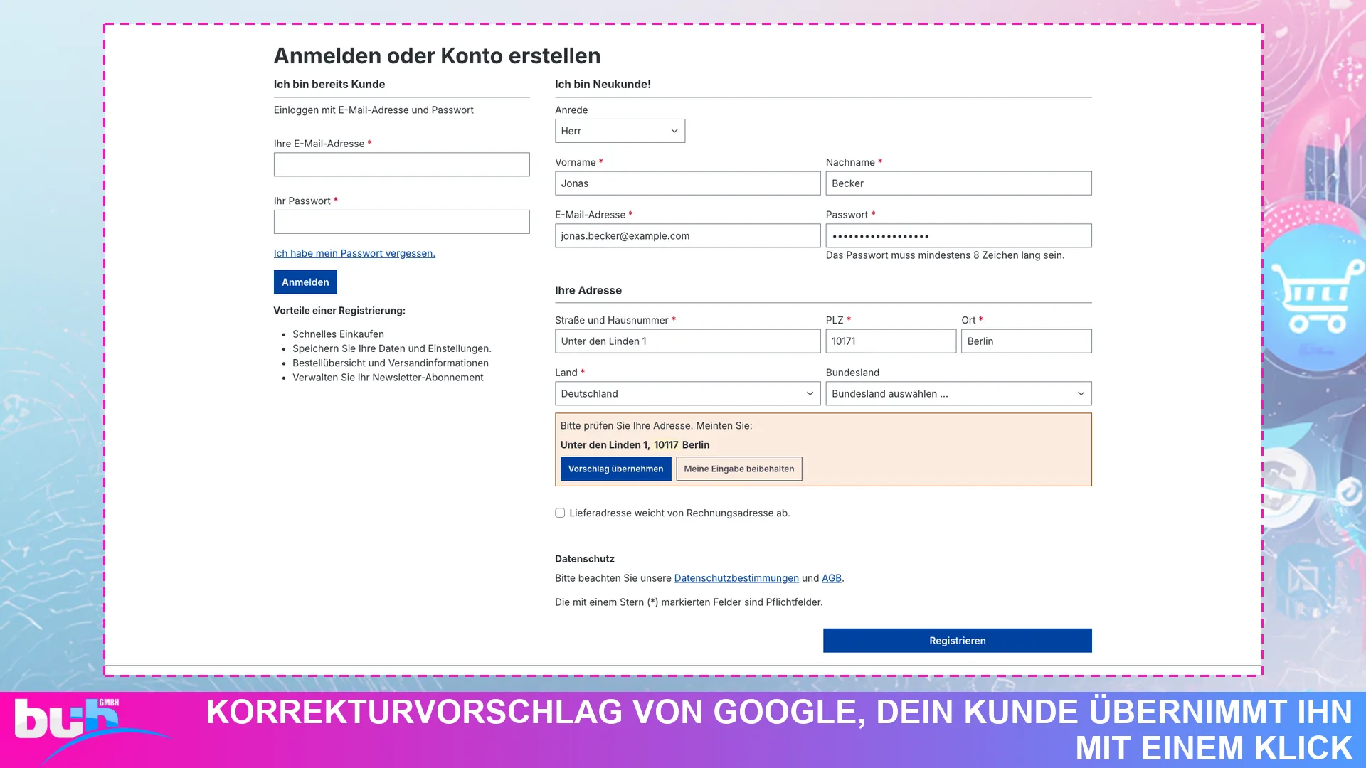 Adressprüfung Adressvalidierung Hausnummer | Adresse prüfen gegen Rückläufer. Screenshot 2