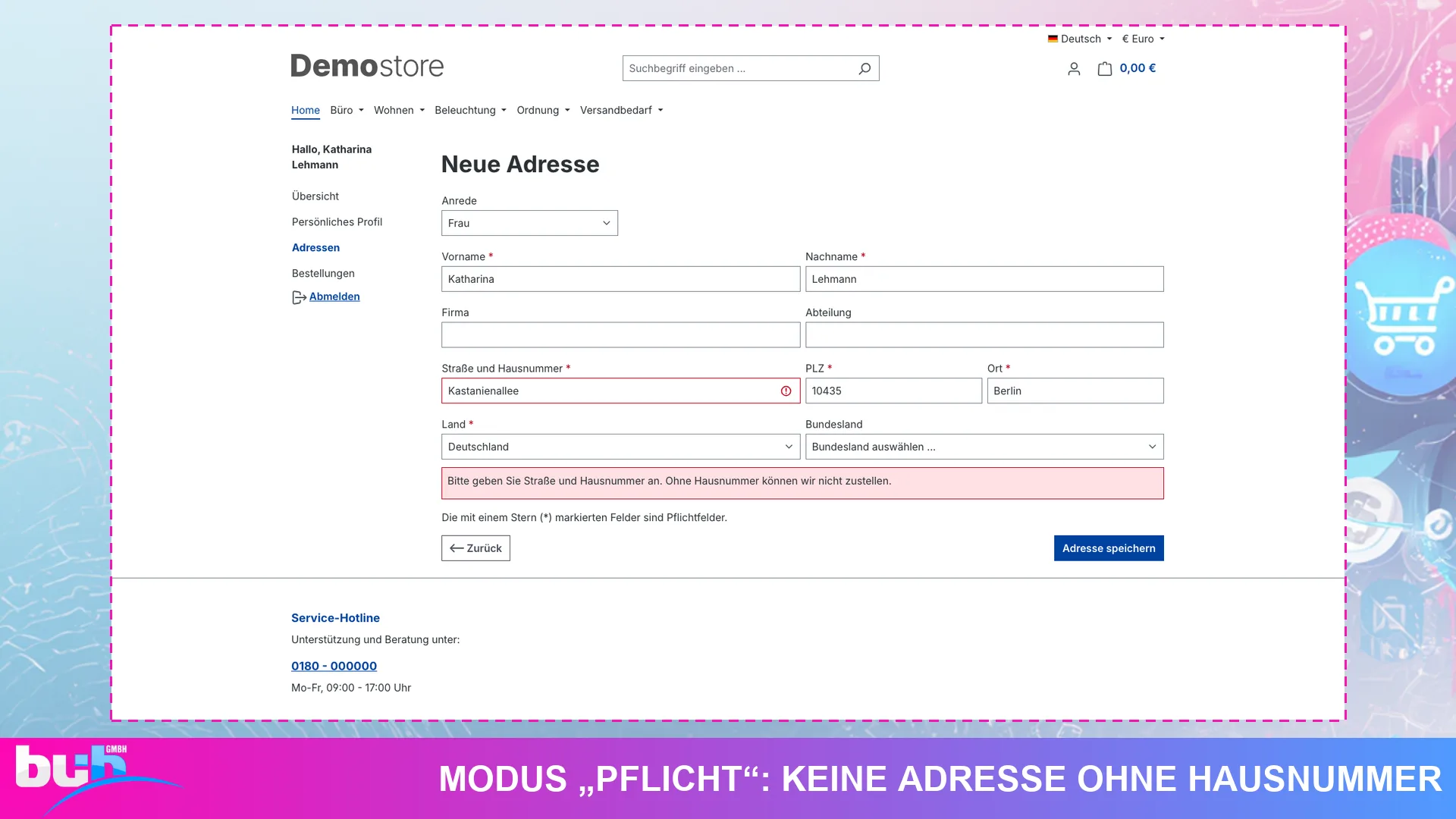 Adressprüfung Adressvalidierung Hausnummer | Adresse prüfen gegen Rückläufer. Screenshot 4