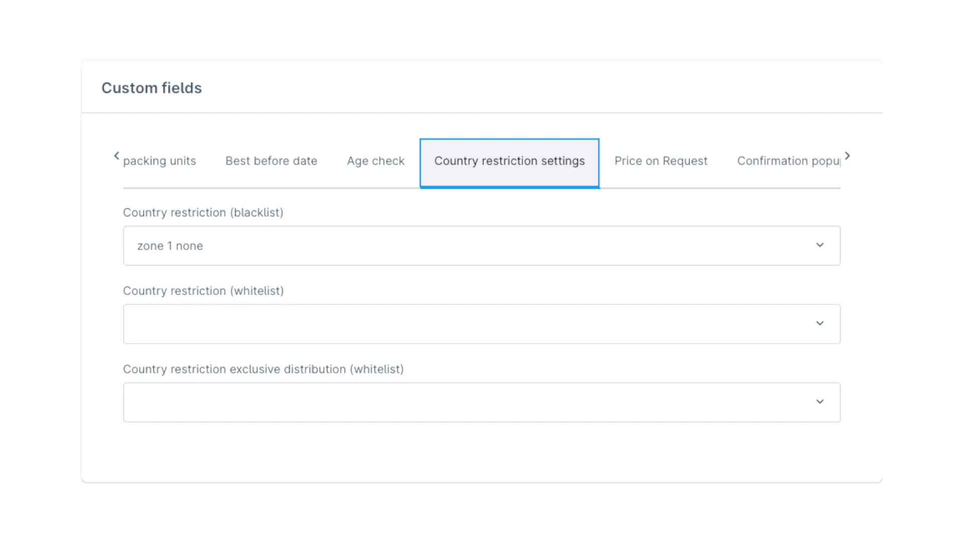 Artikel-Länderbeschränkung – Screenshot 17
