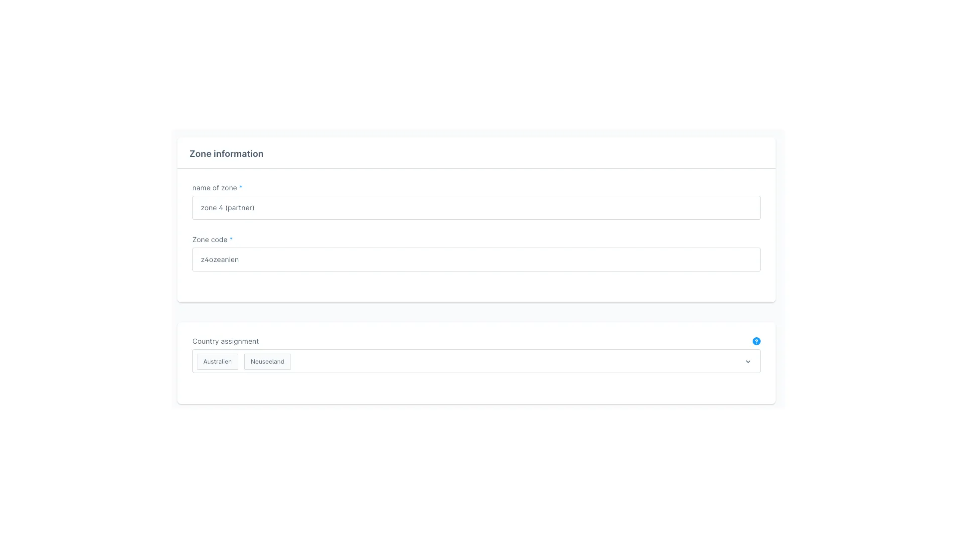 Artikel-Länderbeschränkung – Screenshot 2