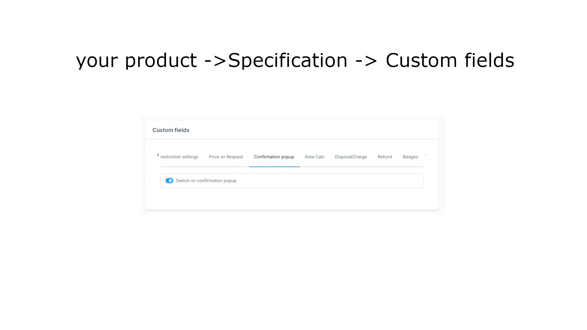 Bestätigungs-Popup – Screenshot 5