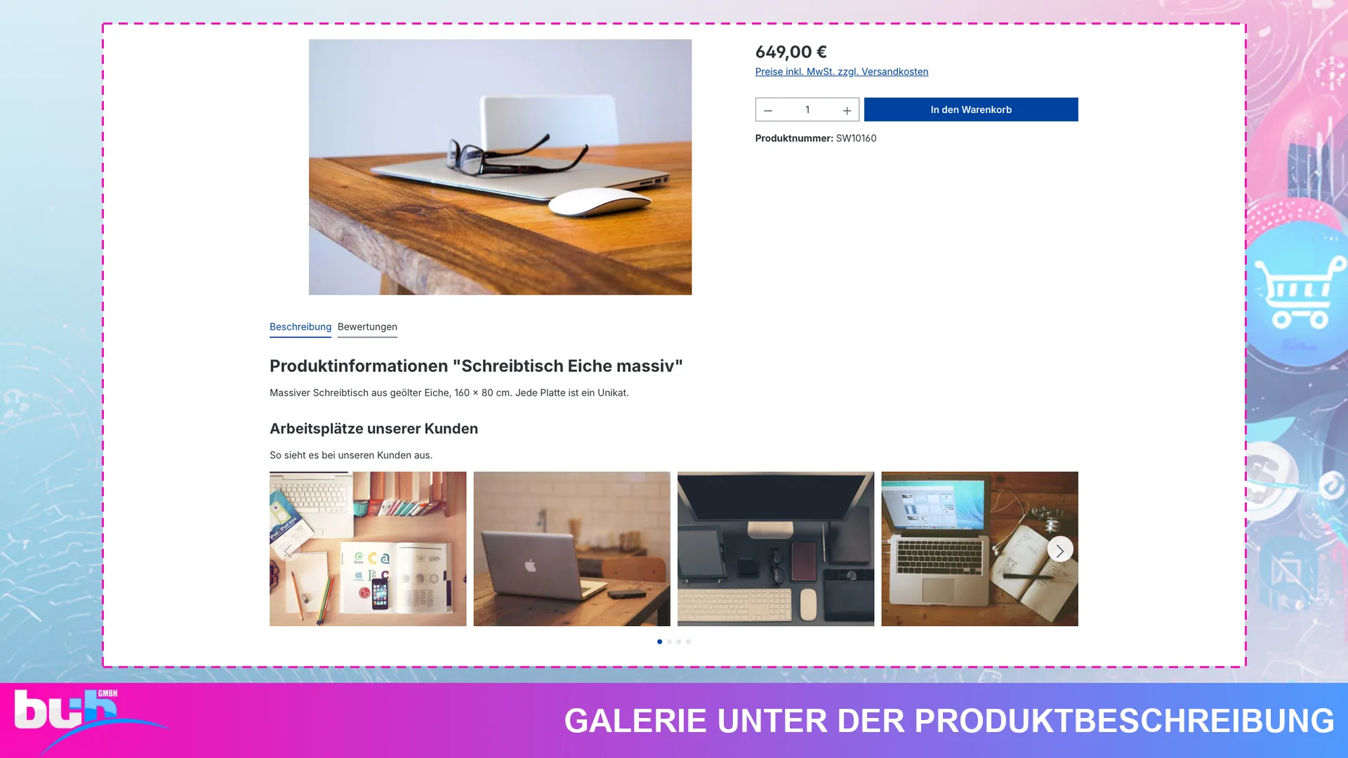 Bildergalerie Lightbox Slider | Galerie für Erlebniswelten und Produktseiten. Screenshot 10