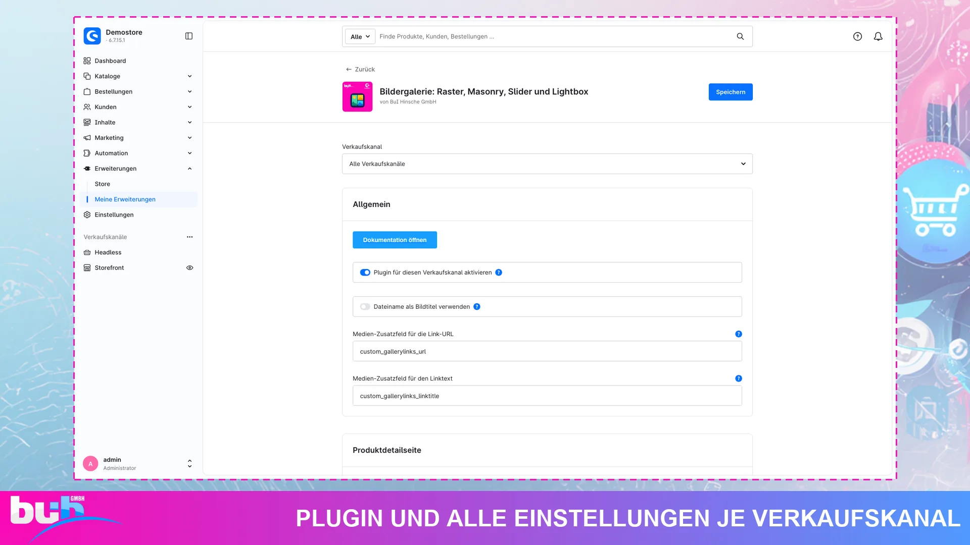 Bildergalerie Lightbox Slider | Galerie für Erlebniswelten und Produktseiten. Screenshot 11