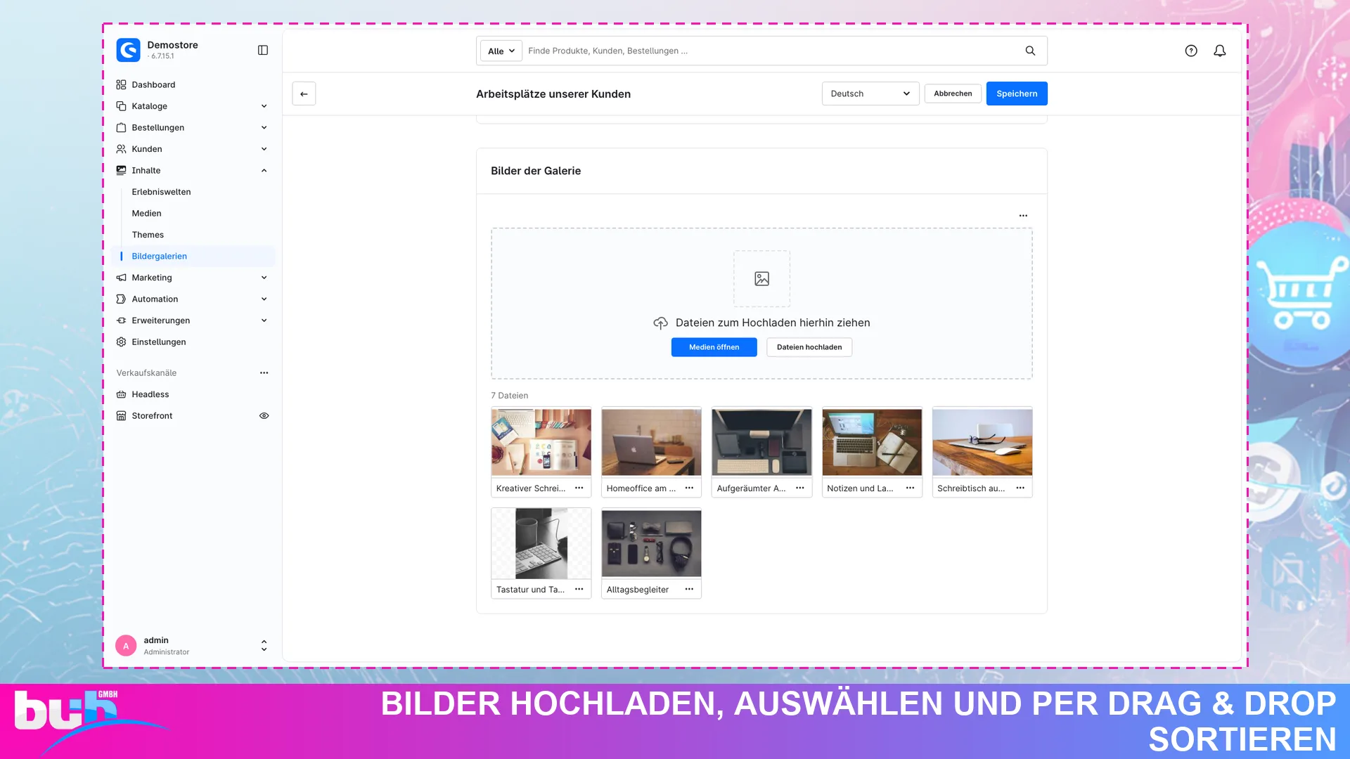 Bildergalerie Lightbox Slider | Galerie für Erlebniswelten und Produktseiten. Screenshot 13