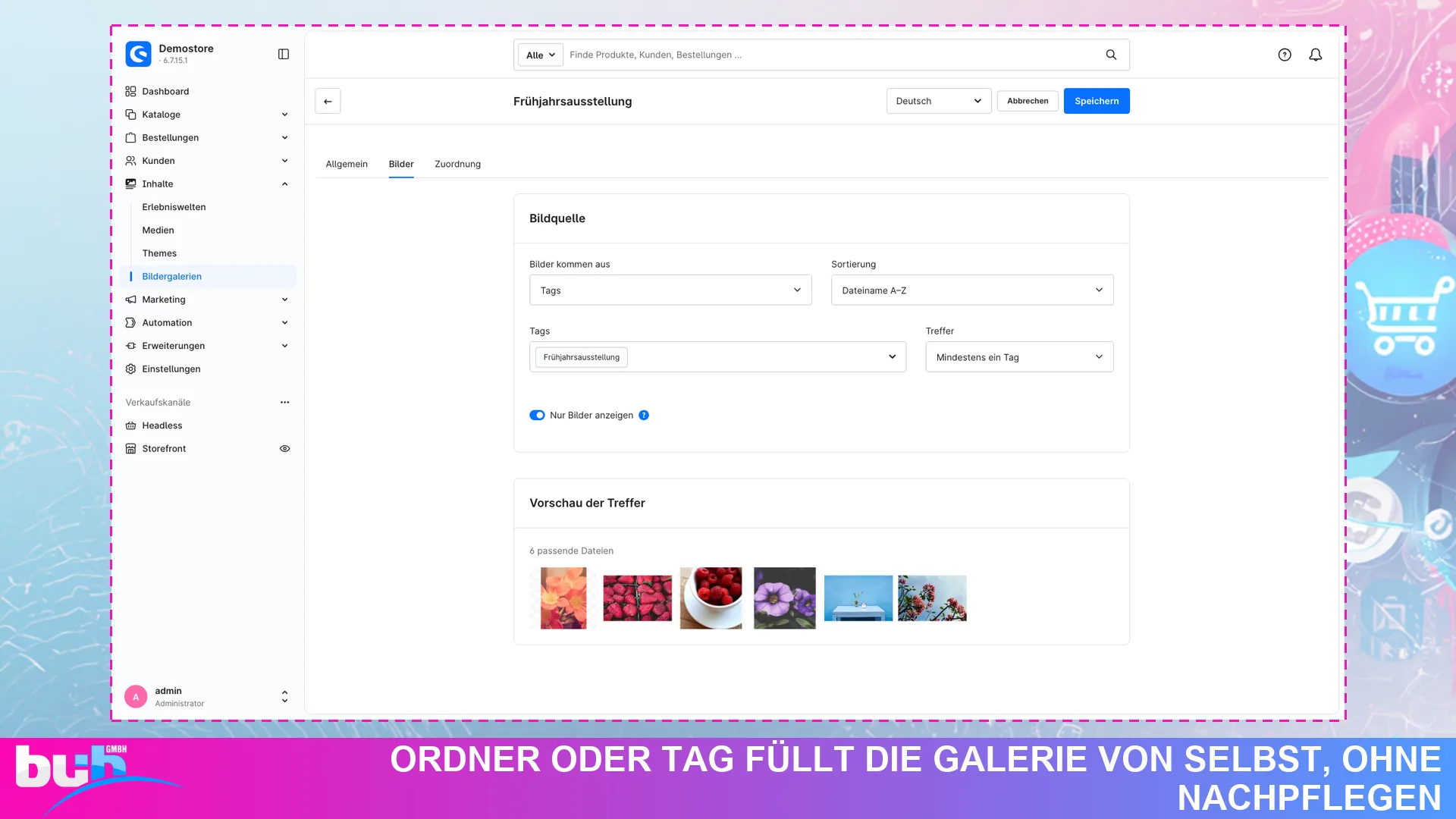 Bildergalerie Lightbox Slider | Galerie für Erlebniswelten und Produktseiten. Screenshot 15