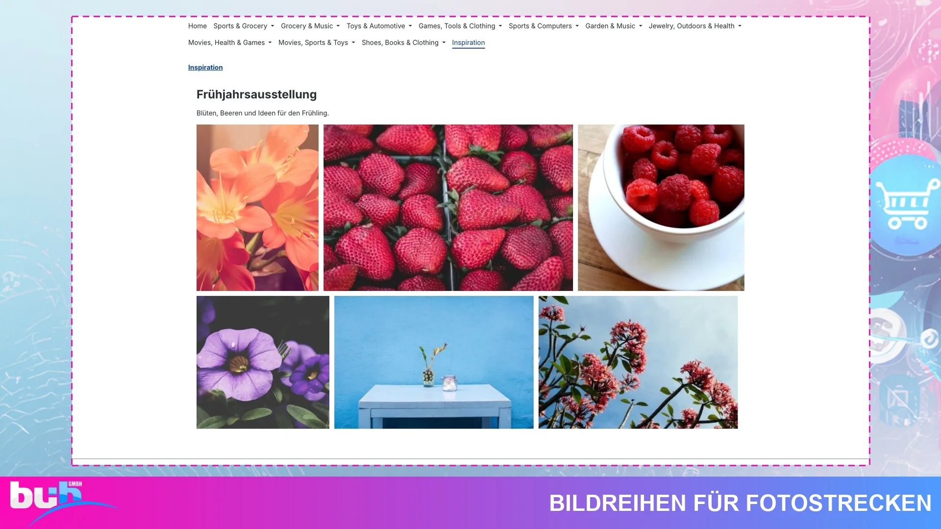 Bildergalerie Lightbox Slider | Galerie für Erlebniswelten und Produktseiten. Screenshot 4