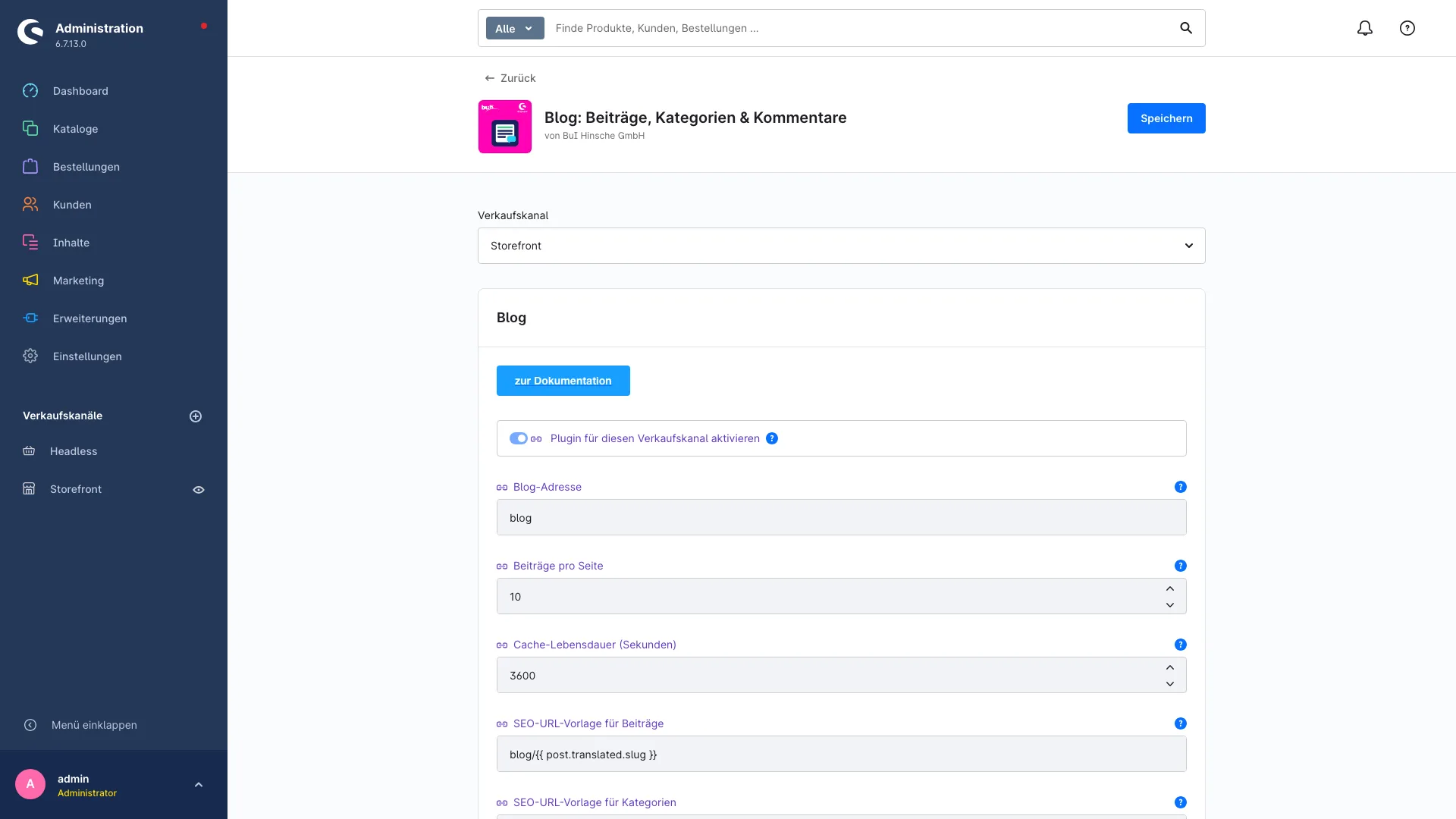 Blog für Shopware 6: Ratgeber im Shop, verknüpft mit Produkten. Screenshot 4