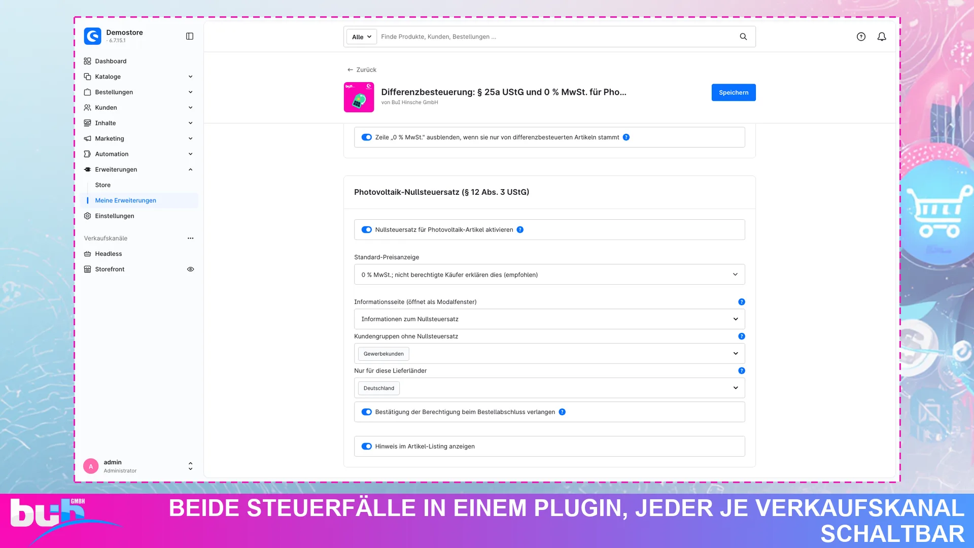 Differenzbesteuerung § 25a und Photovoltaik 0% MwSt | Gebrauchtwaren und Solar. Screenshot 11