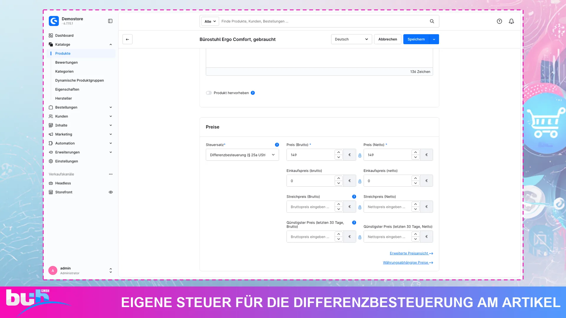 Differenzbesteuerung § 25a und Photovoltaik 0% MwSt | Gebrauchtwaren und Solar. Screenshot 12