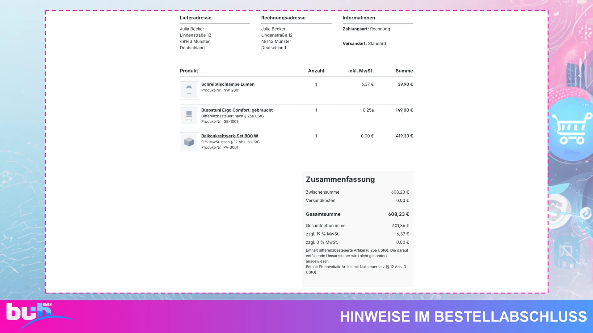 Differenzbesteuerung § 25a und Photovoltaik 0% MwSt | Gebrauchtwaren und Solar. Screenshot 8