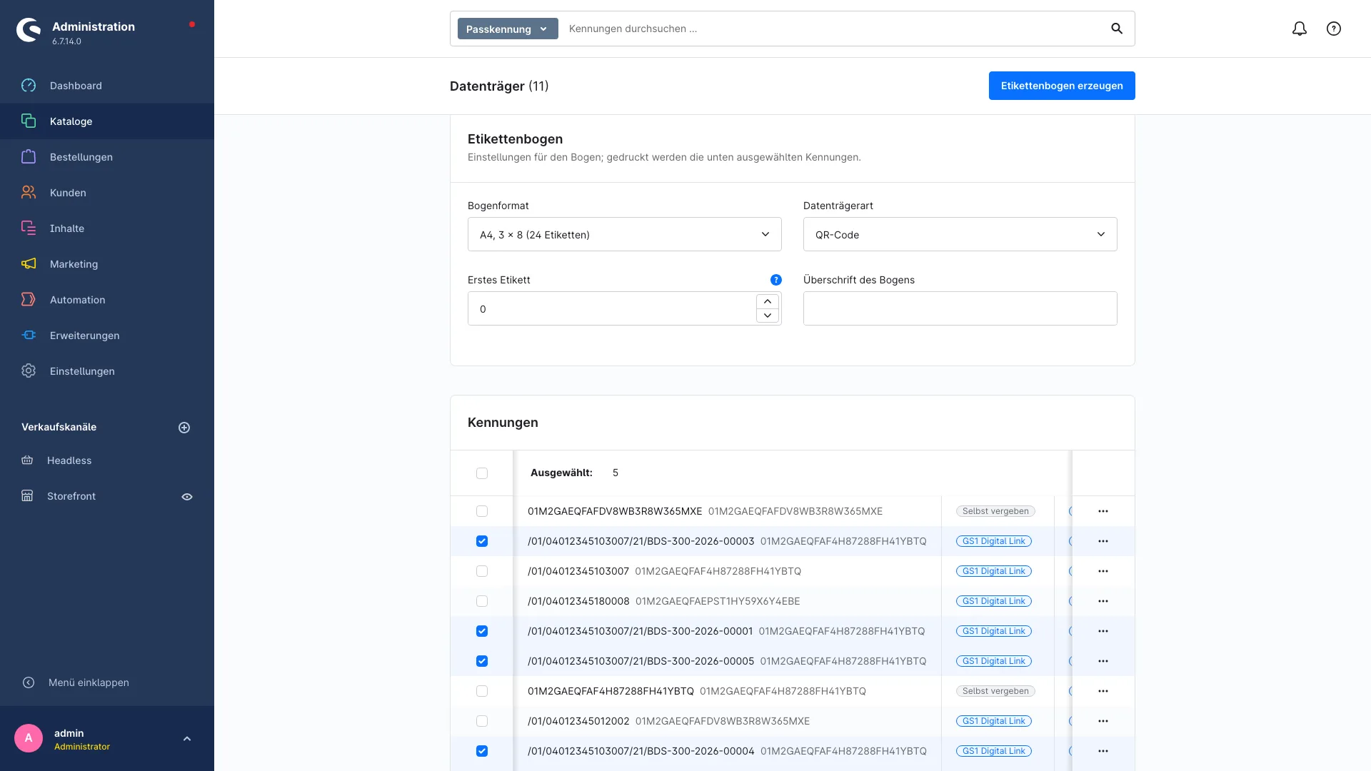 Digitaler Produktpass DPP ESPR | Pflichtangaben vor dem Kauf zeigen. Screenshot 10
