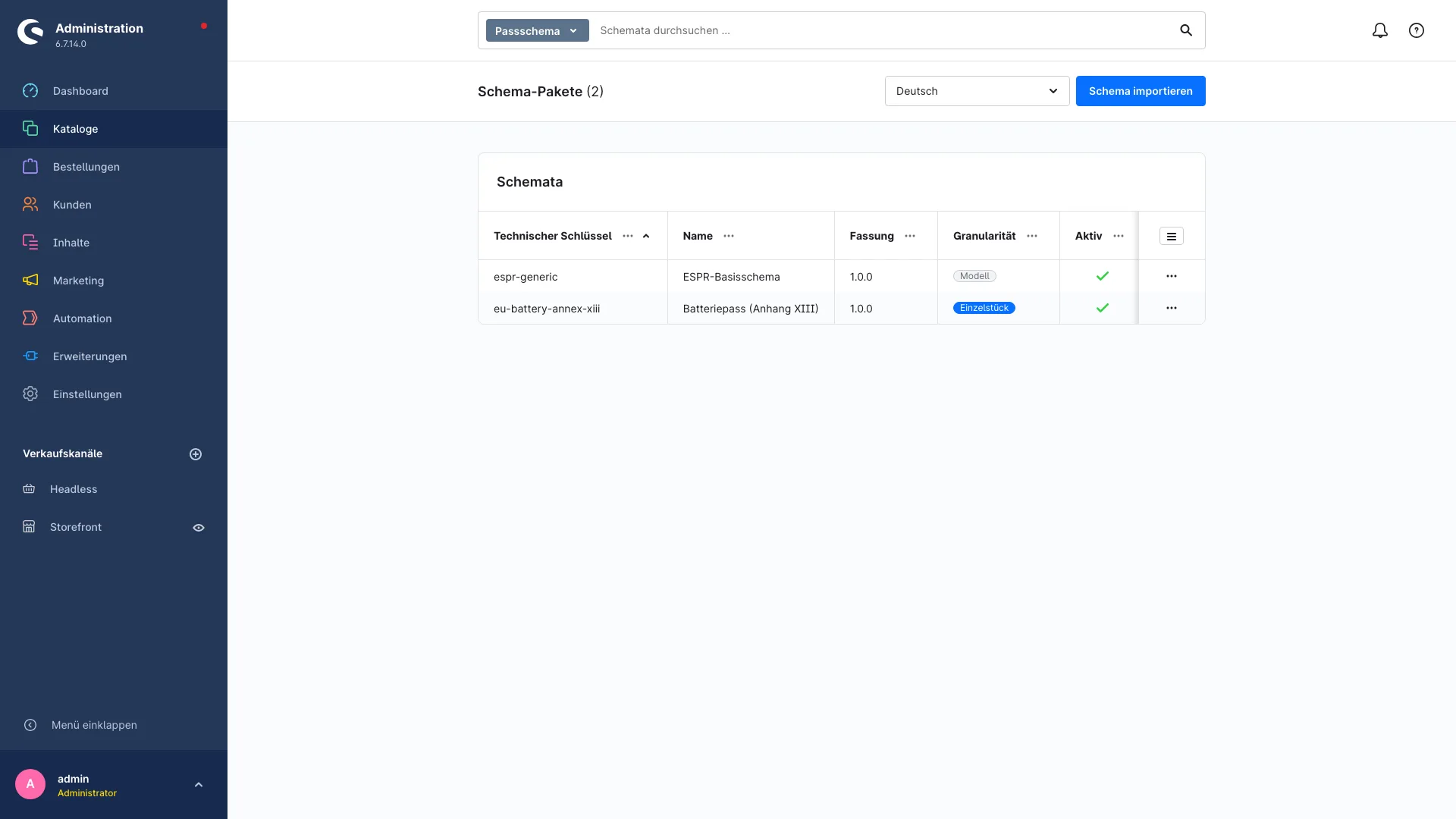 Digitaler Produktpass DPP ESPR | Pflichtangaben vor dem Kauf zeigen. Screenshot 11