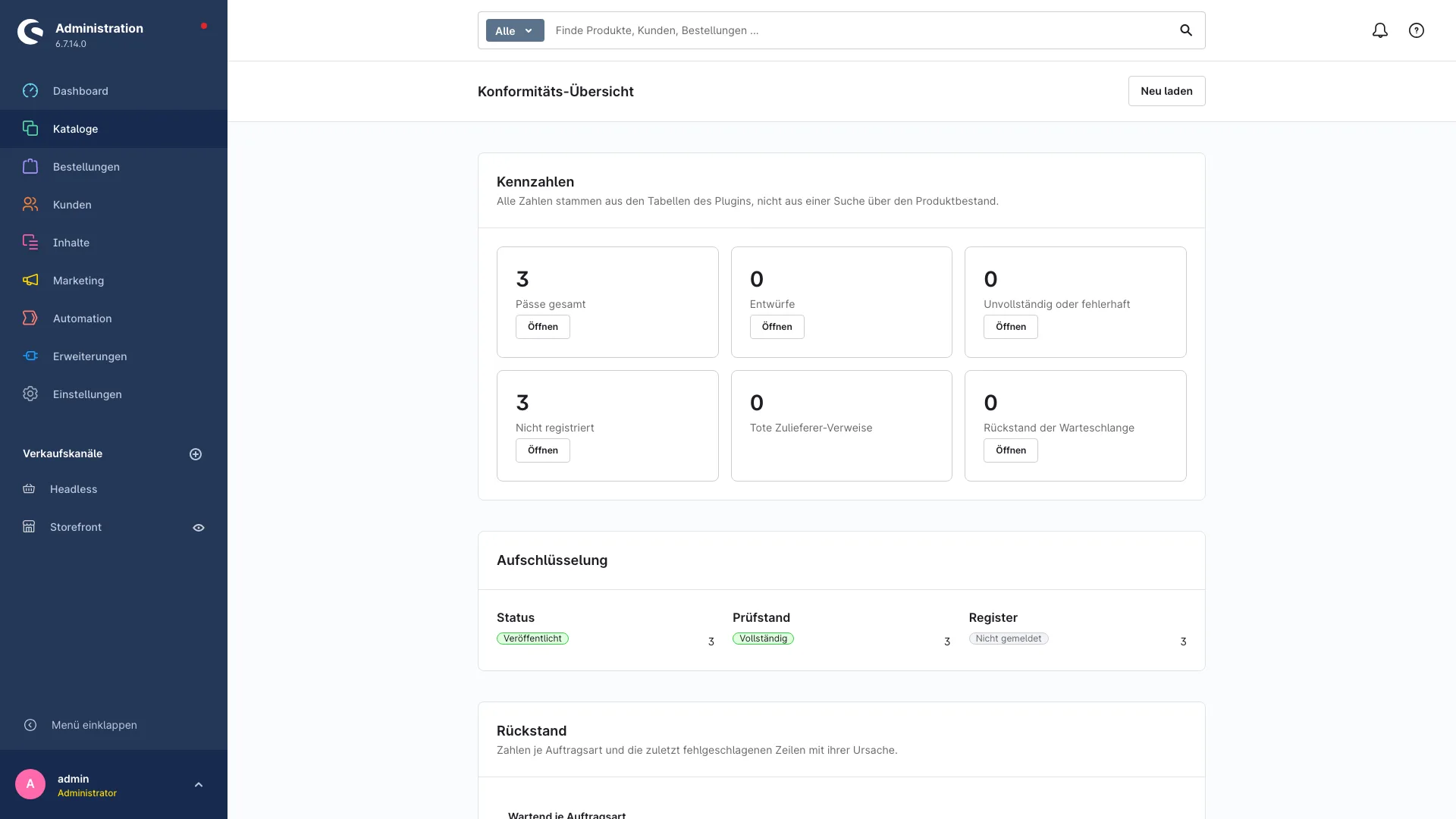 Digitaler Produktpass DPP ESPR | Pflichtangaben vor dem Kauf zeigen. Screenshot 14