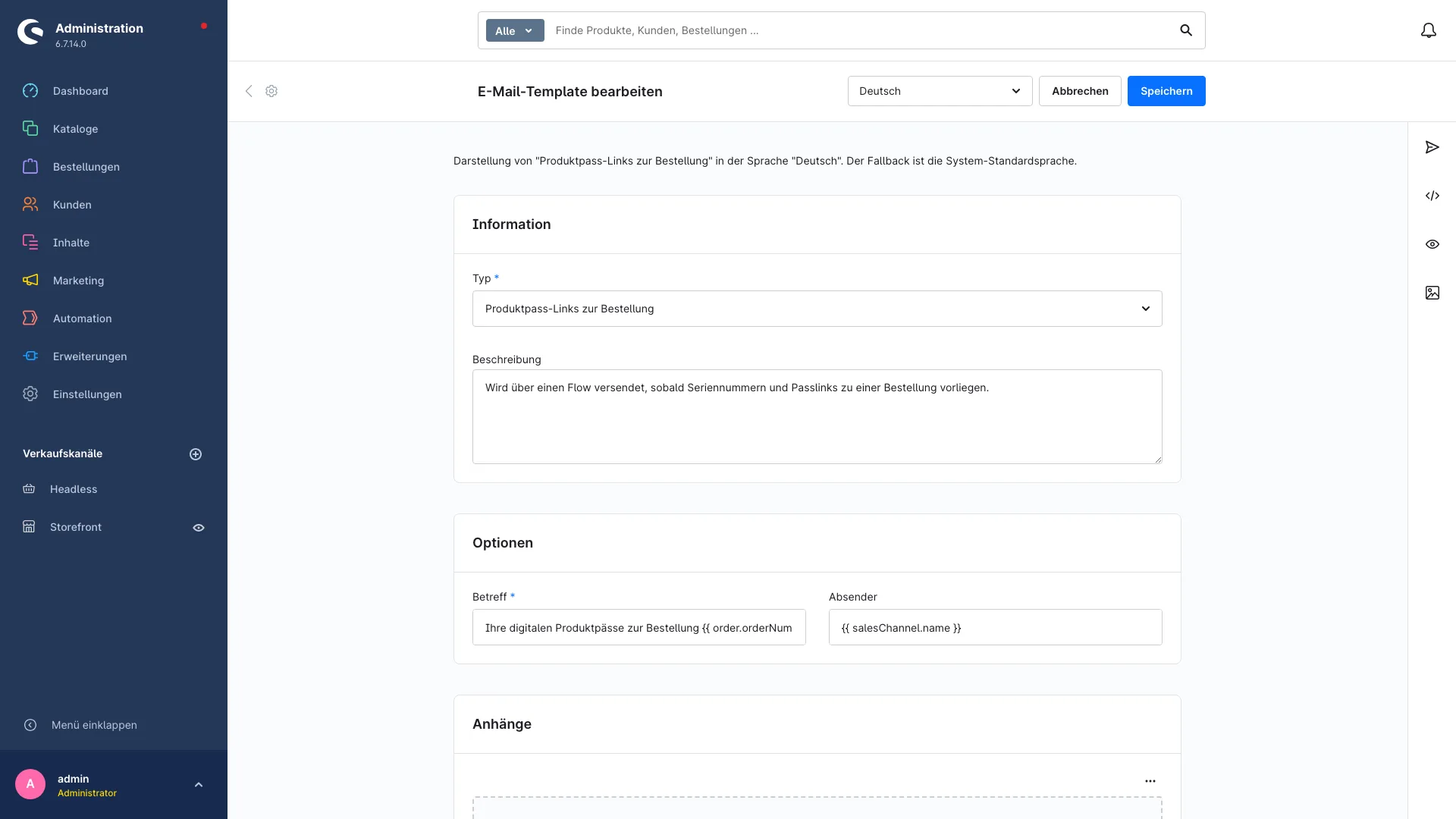 Digitaler Produktpass DPP ESPR | Pflichtangaben vor dem Kauf zeigen. Screenshot 15