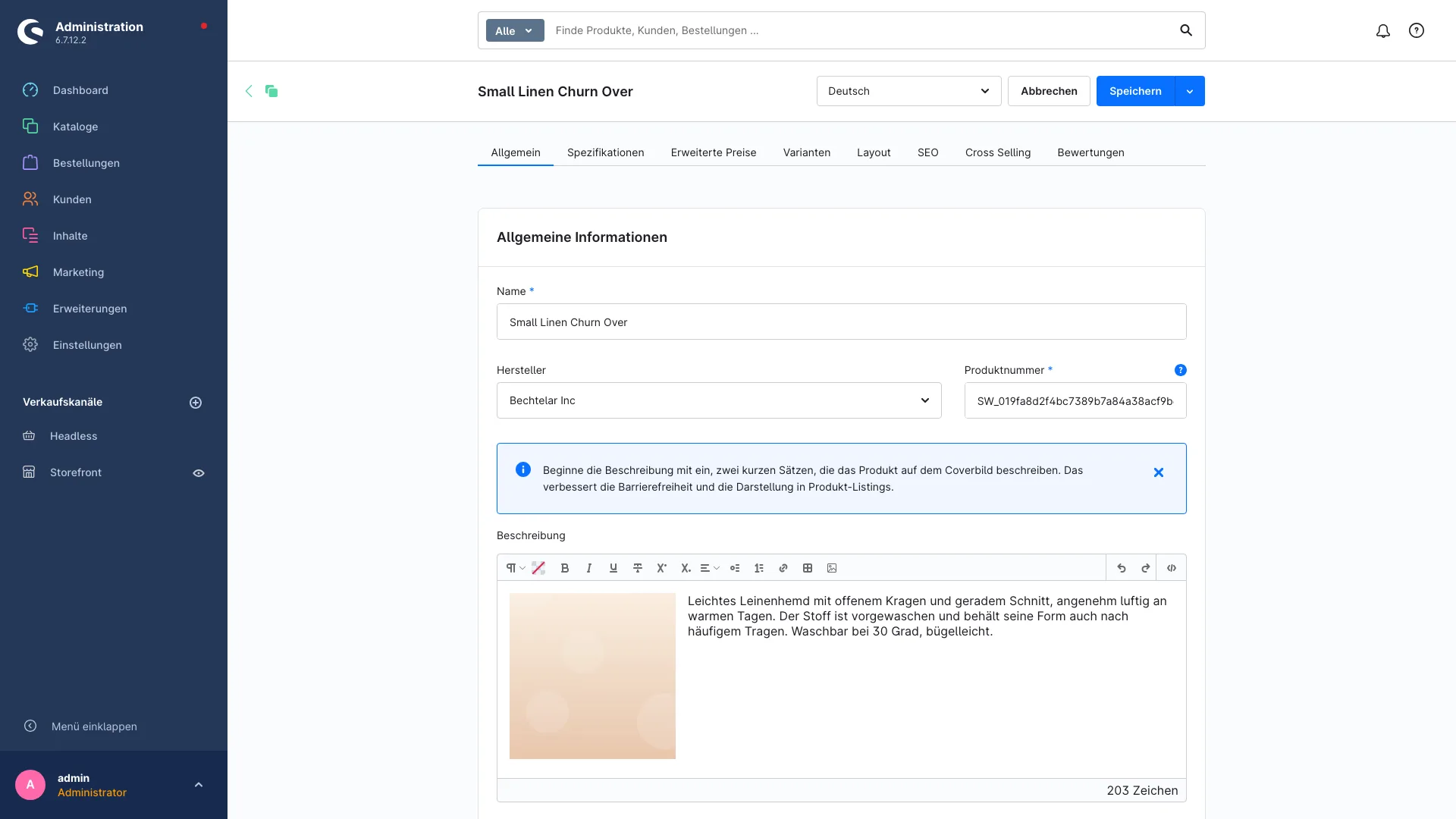 Editor Medien-Erweiterung: Bilder direkt im Texteditor einfügen. Screenshot 4