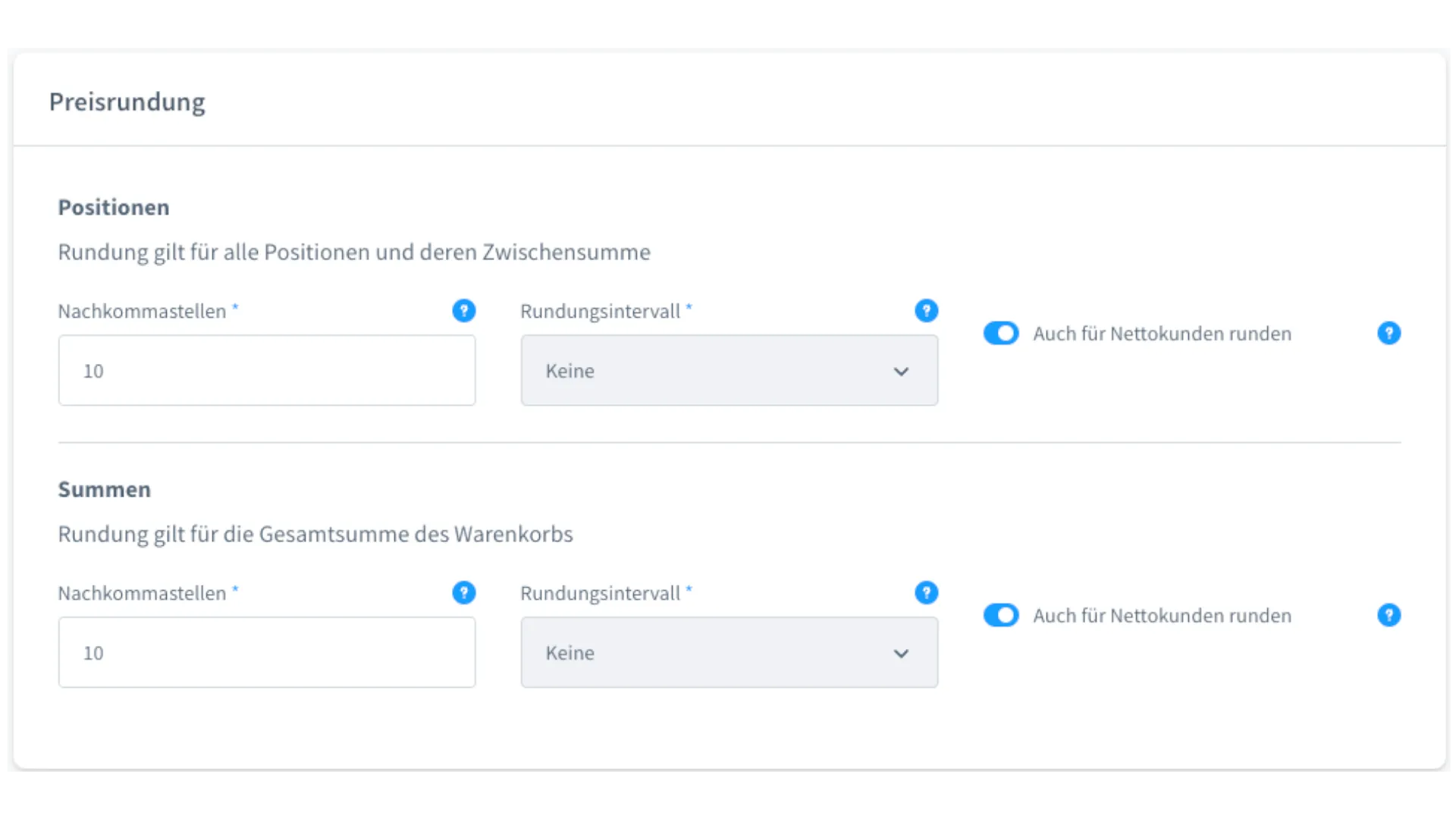 Erweitertes Währungsformat – Screenshot 8