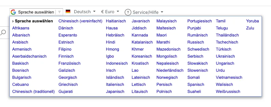 Google Übersetzer – Screenshot 4