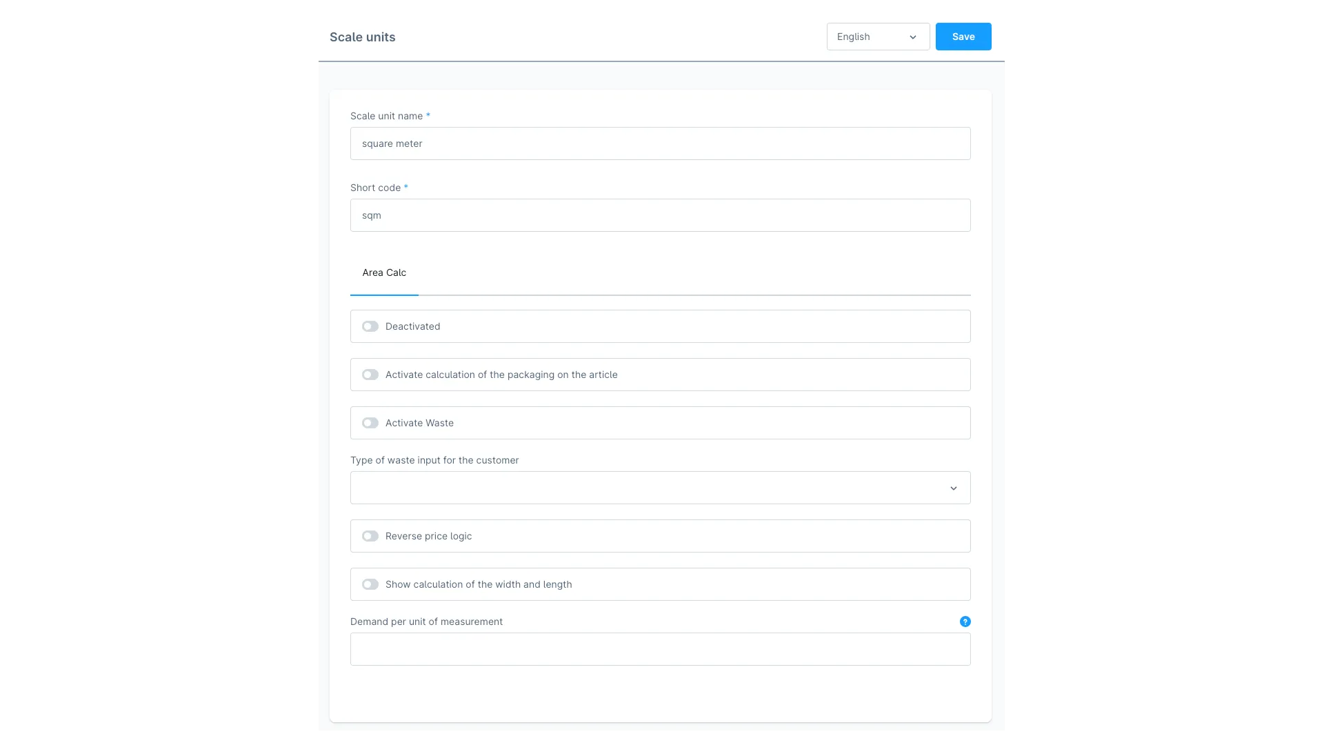 Individuelle Flächenberechnung – Verpackung & Verschnittsteuerung – Screenshot 10
