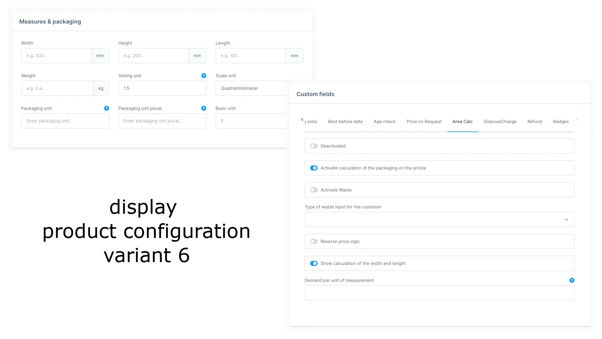 Individuelle Flächenberechnung – Verpackung & Verschnittsteuerung – Screenshot 13