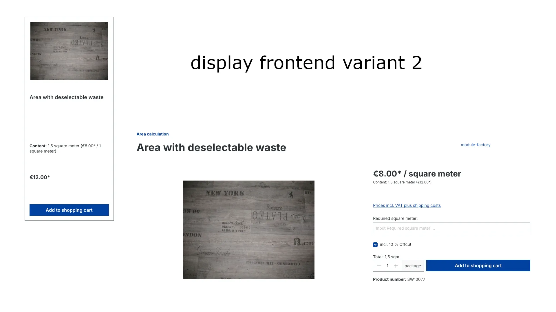 Individuelle Flächenberechnung – Verpackung & Verschnittsteuerung – Screenshot 5