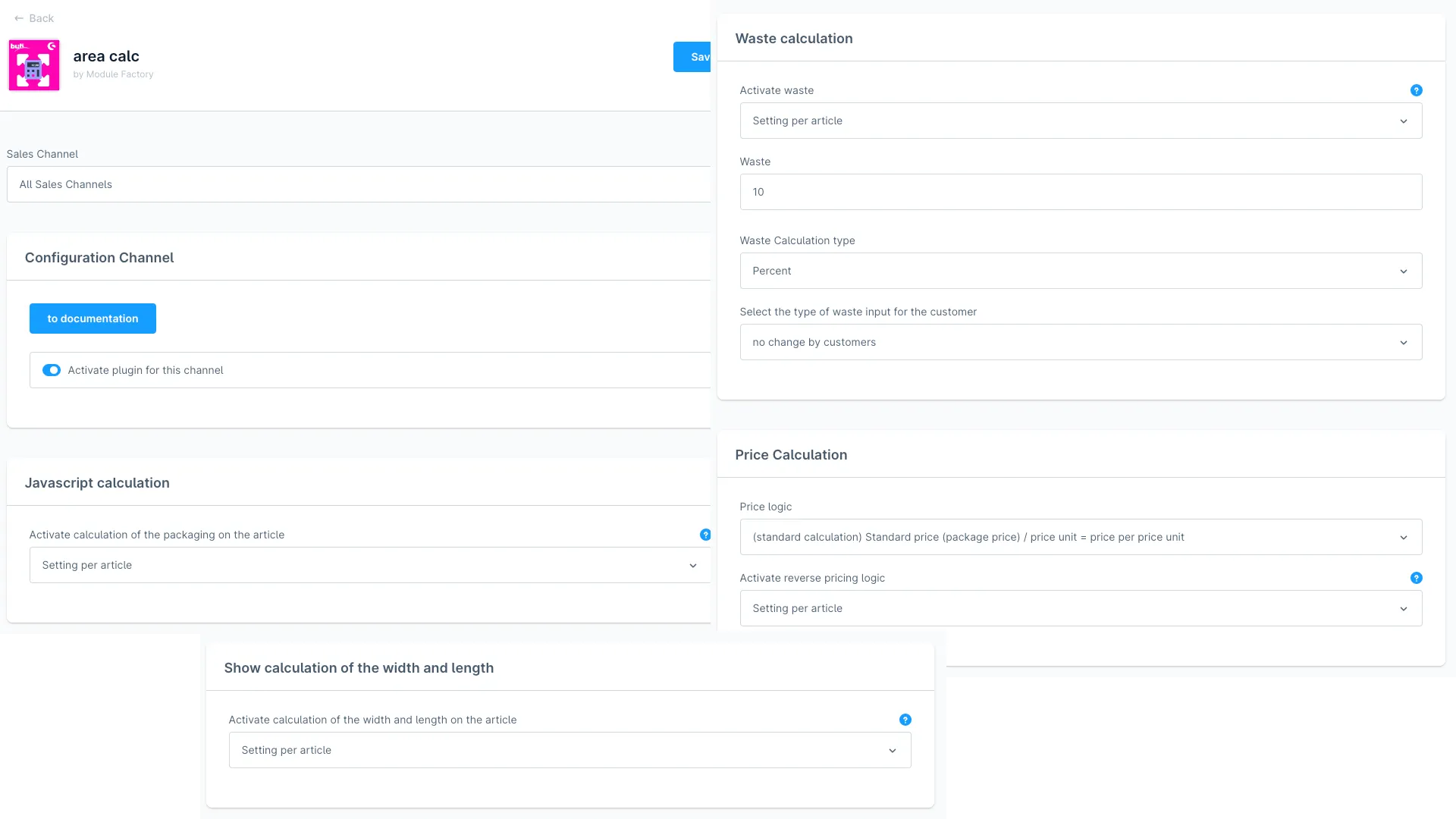 Individuelle Flächenberechnung – Verpackung & Verschnittsteuerung – Screenshot 7