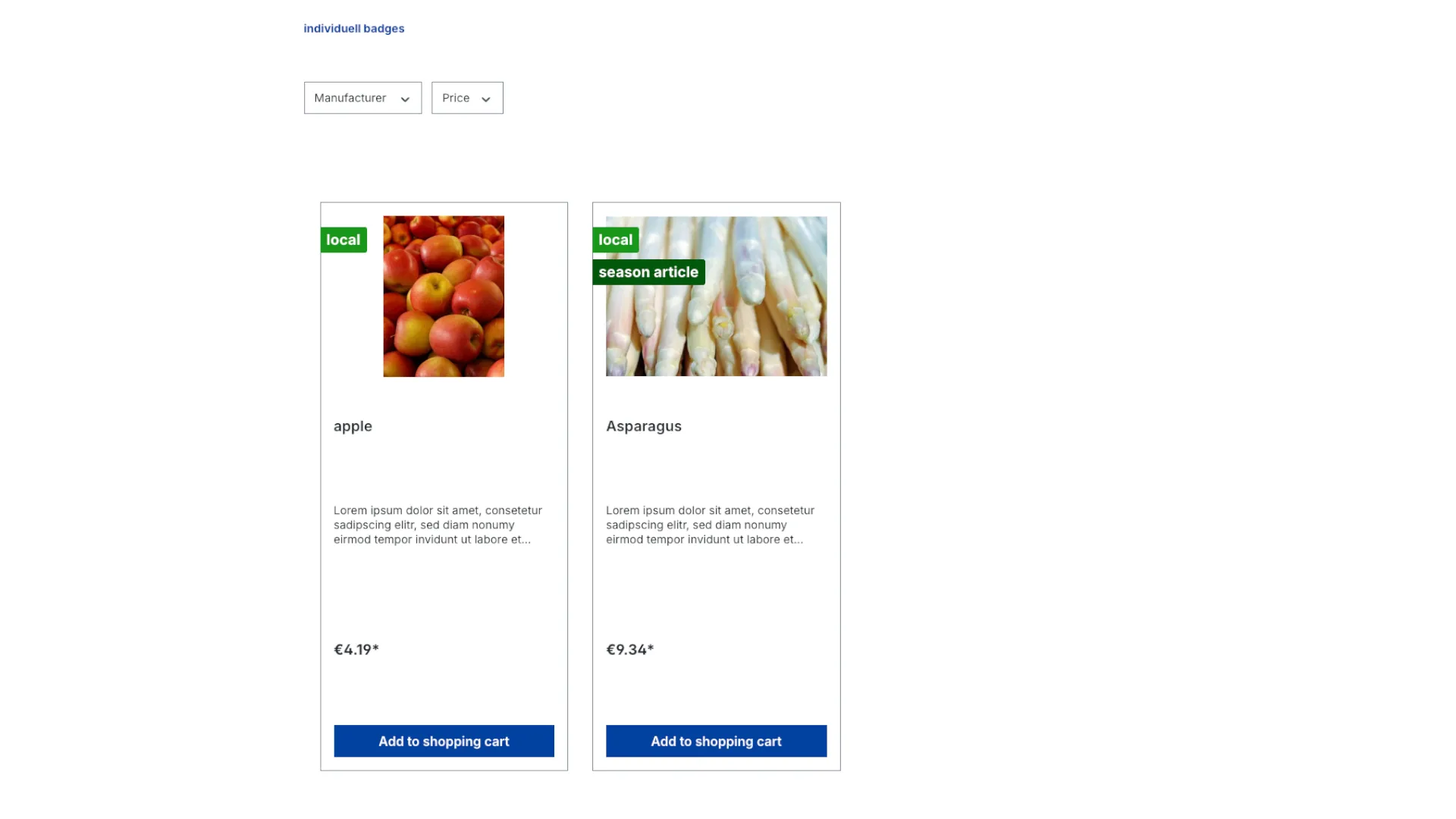 Individuelle Produkt Badges – Produkte hervorheben & verkaufen – Screenshot 4