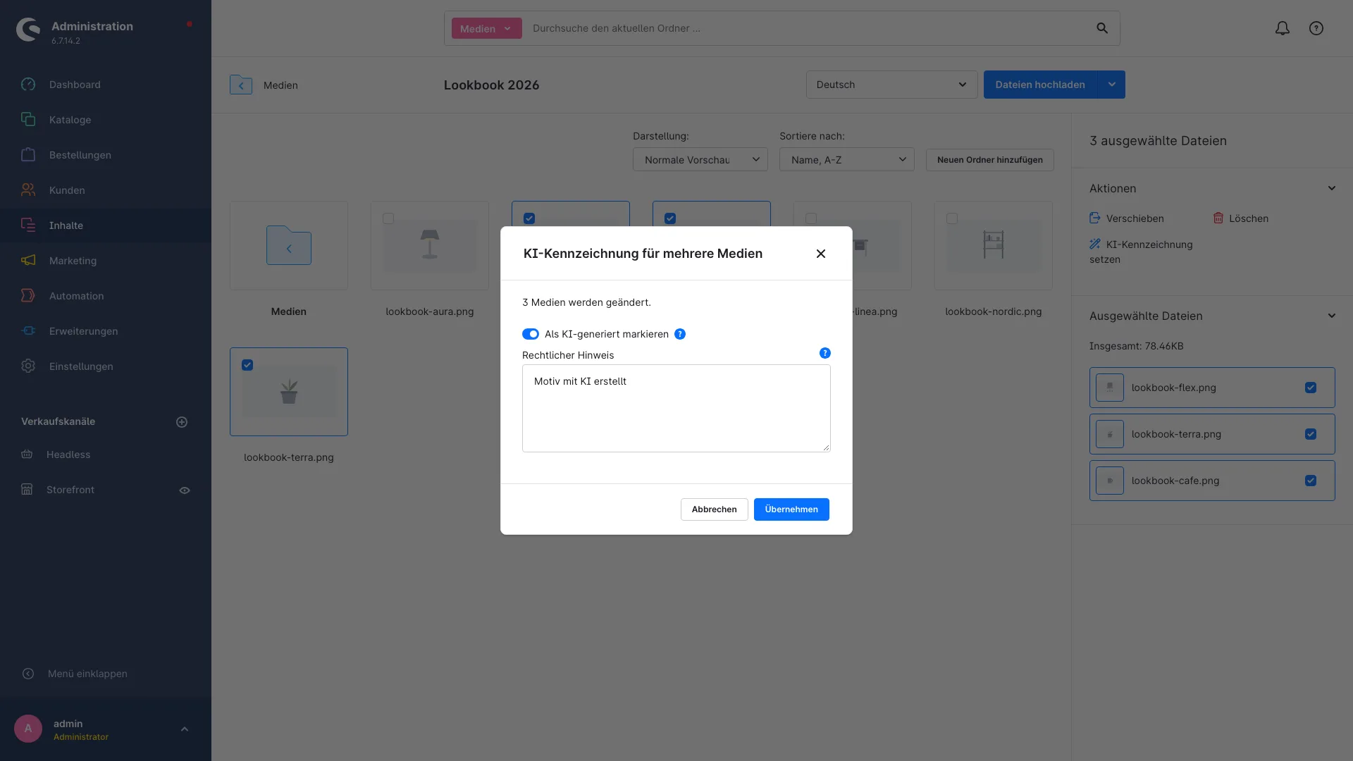 KI-Kennzeichnung für Medien | Kennzeichnung KI-Bilder und Videos nach EU AI Act. Screenshot 8