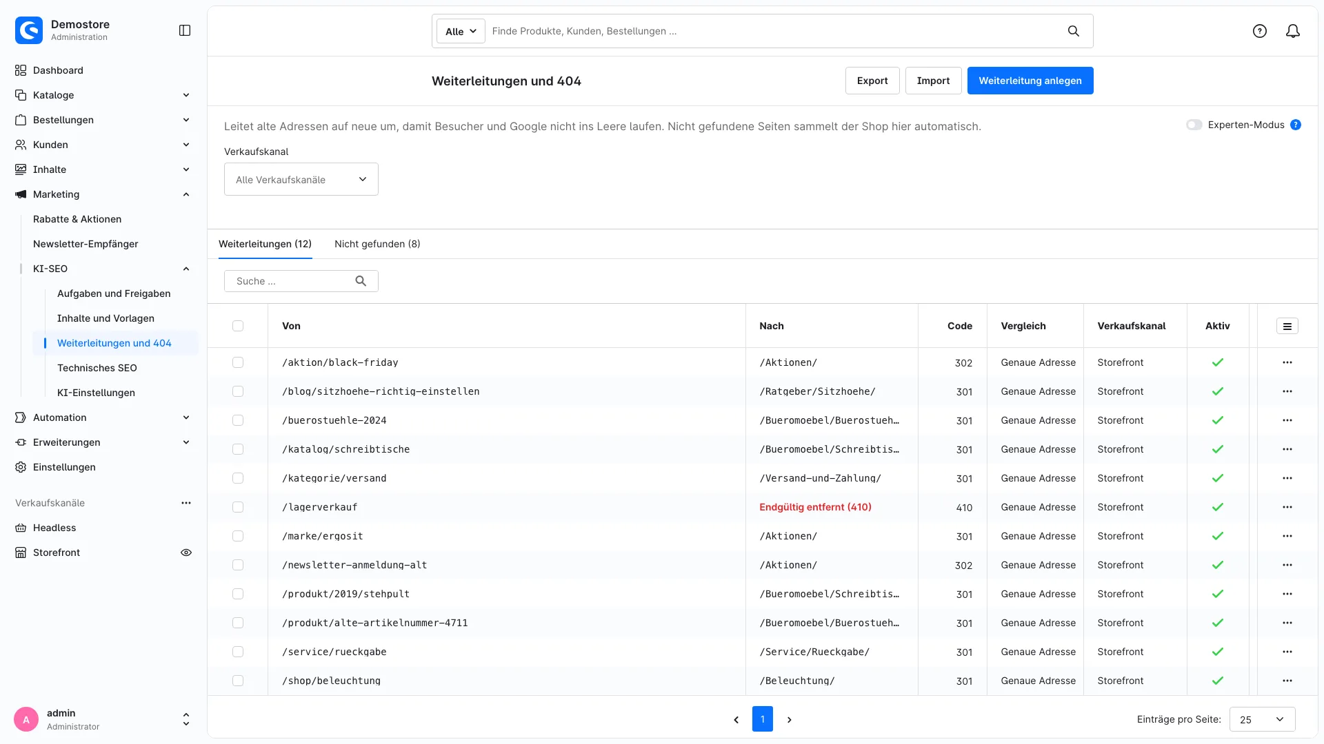 SEO Audit und KI Sichtbarkeit | SEO Optimierung mit Meta Tags aus Vorlagen. Screenshot 16