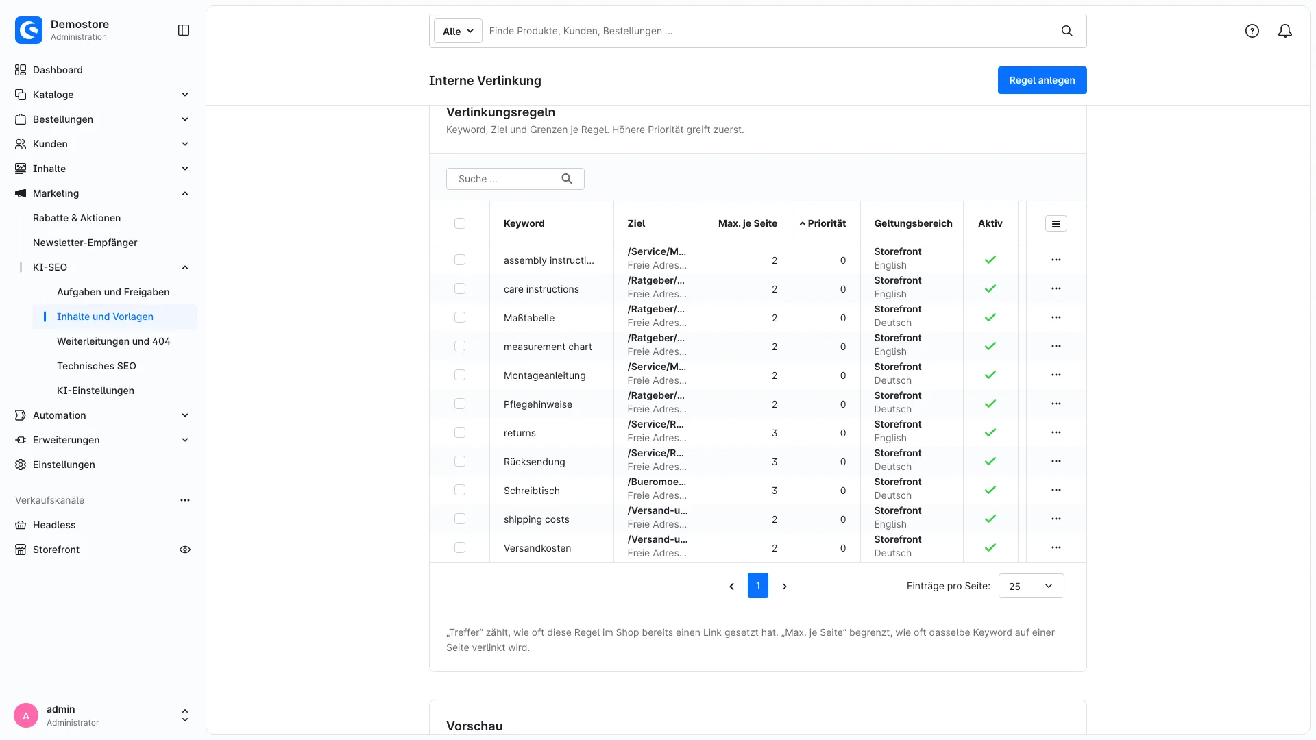 SEO Audit und KI Sichtbarkeit | SEO Optimierung mit Meta Tags aus Vorlagen. Screenshot 18