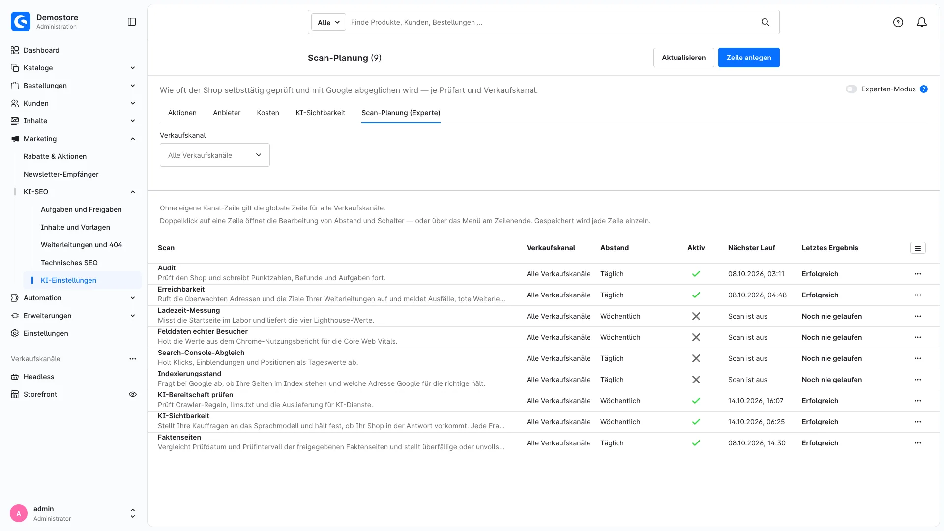 SEO Audit und KI Sichtbarkeit | SEO Optimierung mit Meta Tags aus Vorlagen. Screenshot 21