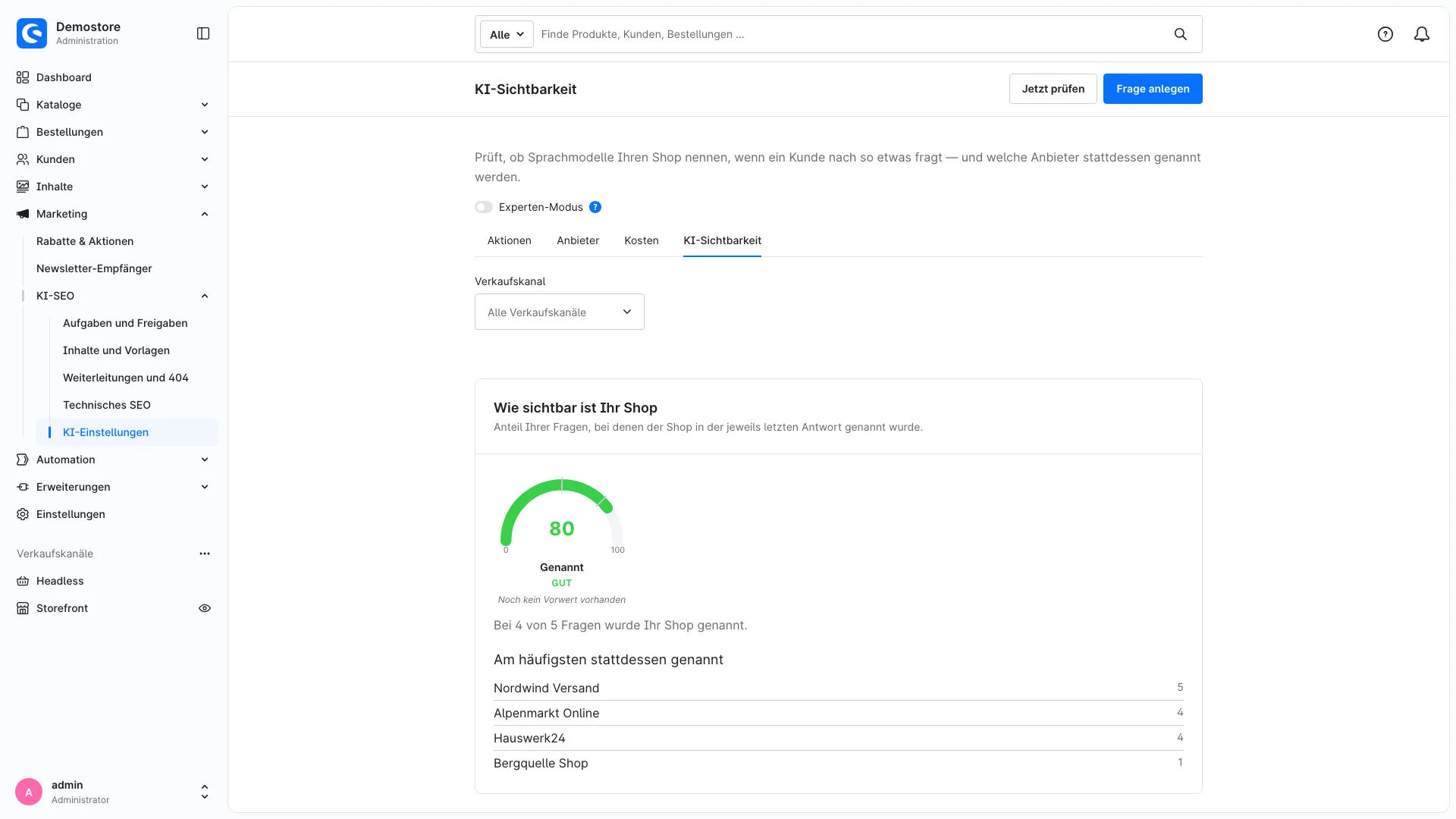 SEO Audit und KI Sichtbarkeit | SEO Optimierung mit Meta Tags aus Vorlagen. Screenshot 22