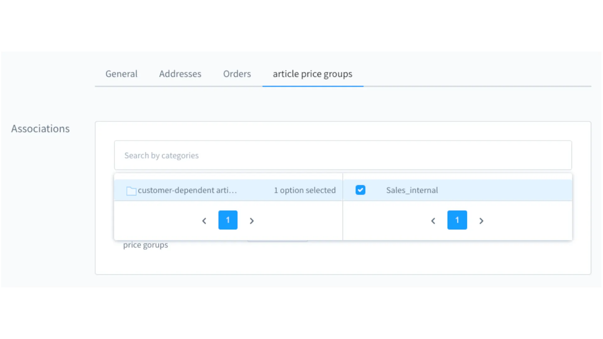 Kundenabhängige Artikelpreisgruppen – Screenshot 14