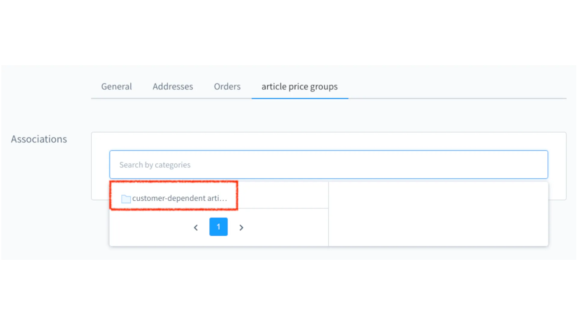 Kundenabhängige Artikelpreisgruppen – Screenshot 15