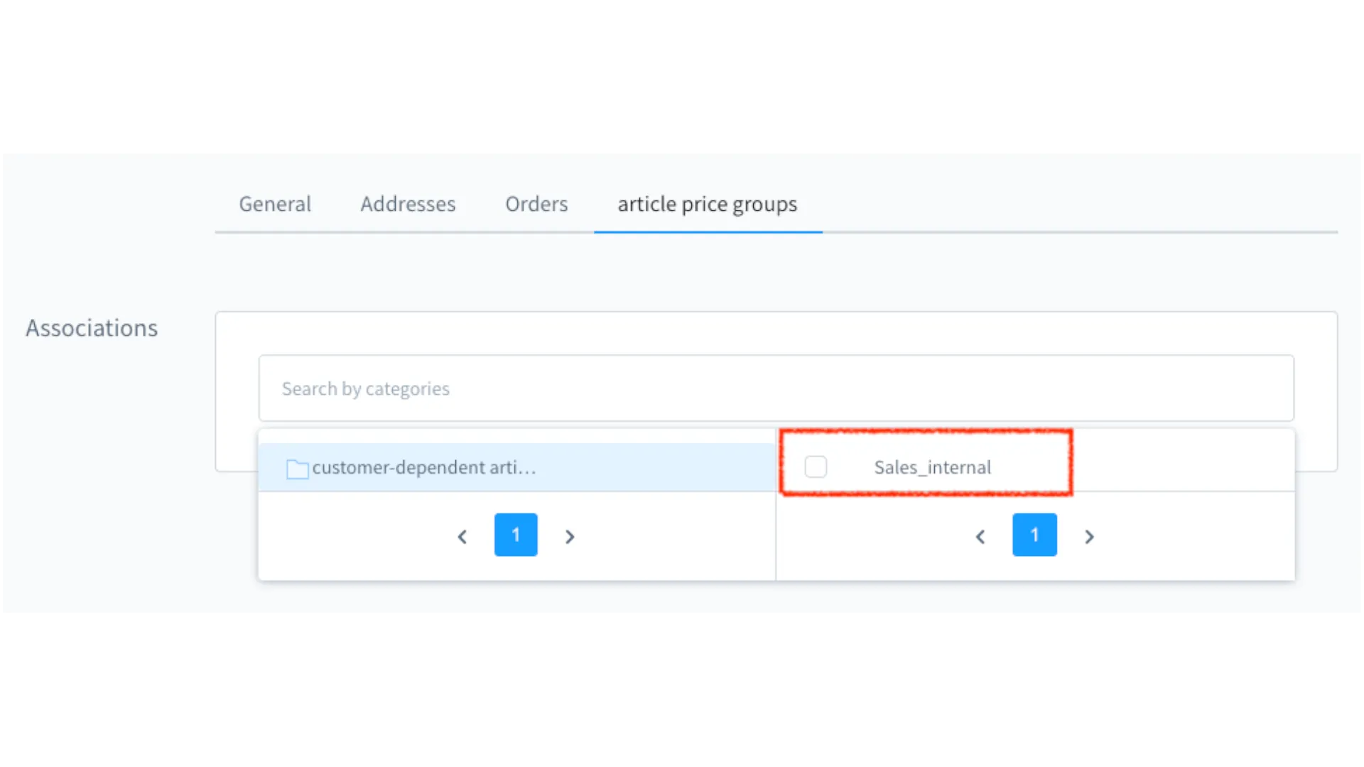 Kundenabhängige Artikelpreisgruppen – Screenshot 9