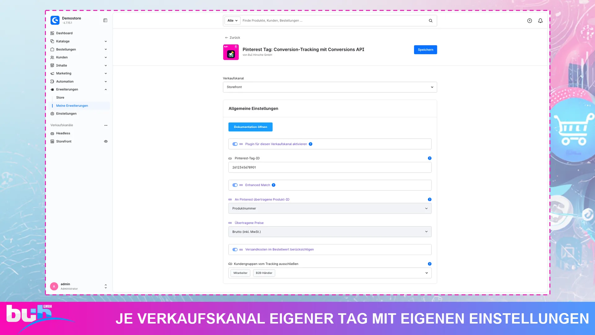 Pinterest Tag Conversion Tracking + Conversions API | Verkäufe aus Pins messen. Screenshot 3