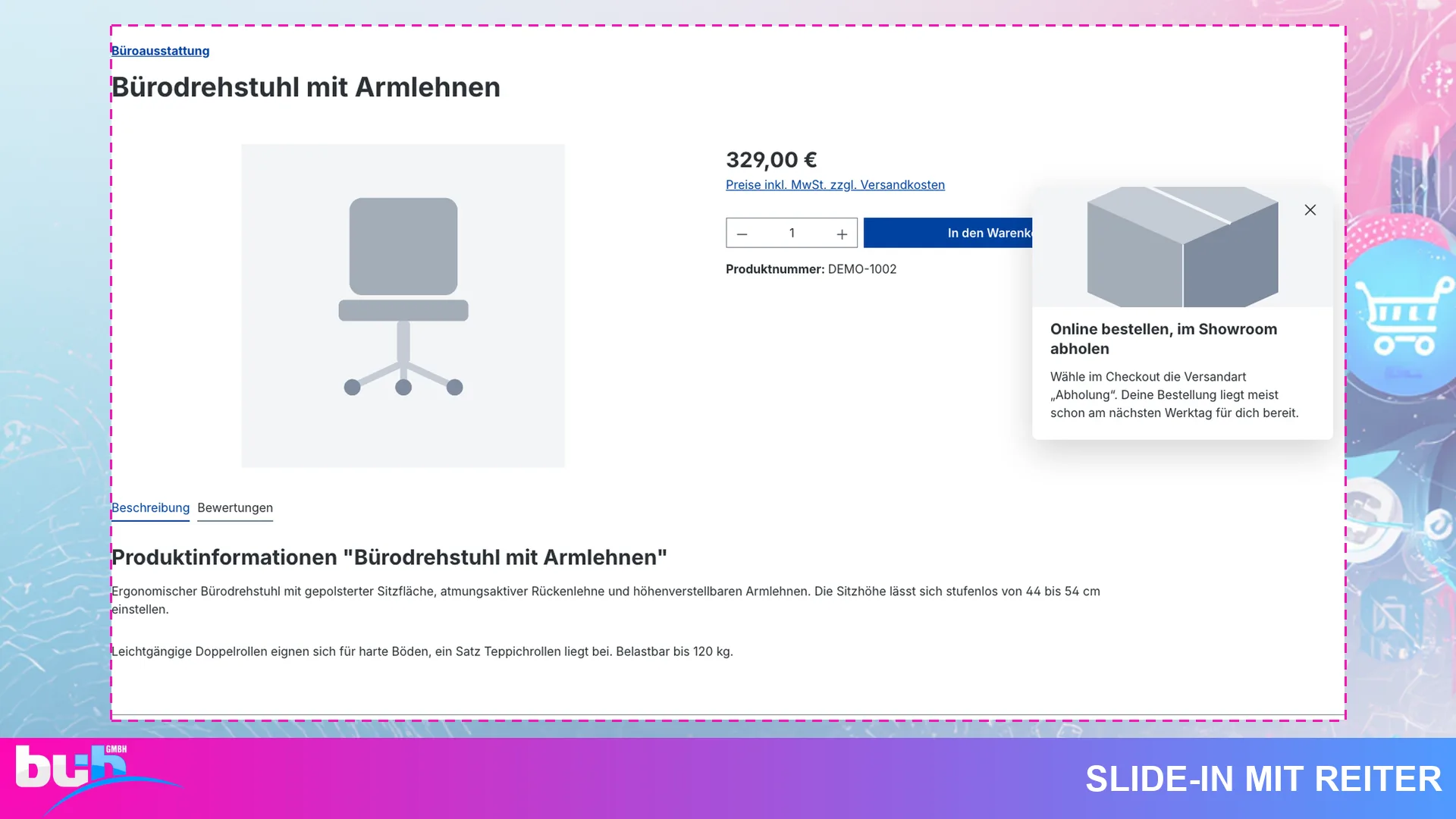 Popup Banner und Hinweisleiste | Exit Intent Popups mit Countdown und Newsletter. Screenshot 6