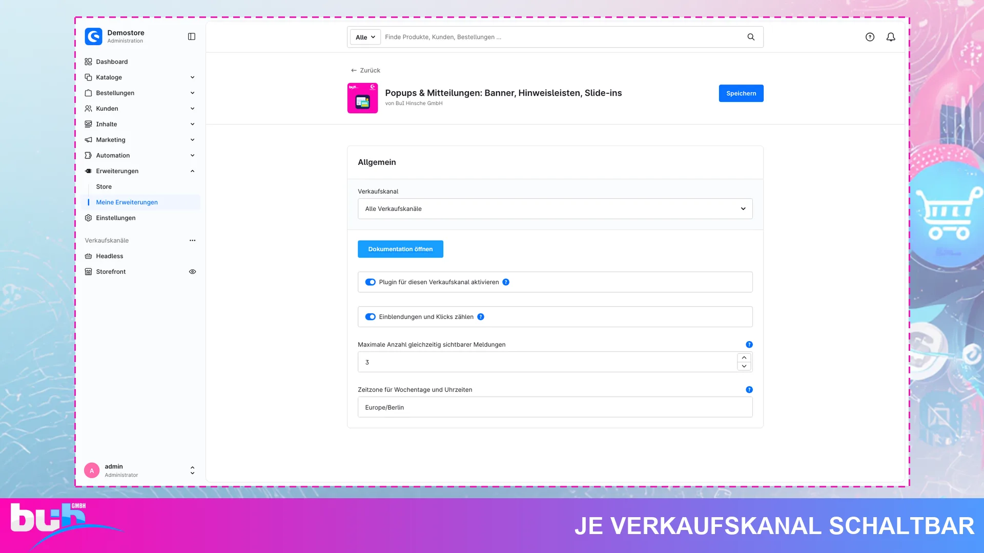 Popup Banner und Hinweisleiste | Exit Intent Popups mit Countdown und Newsletter. Screenshot 8