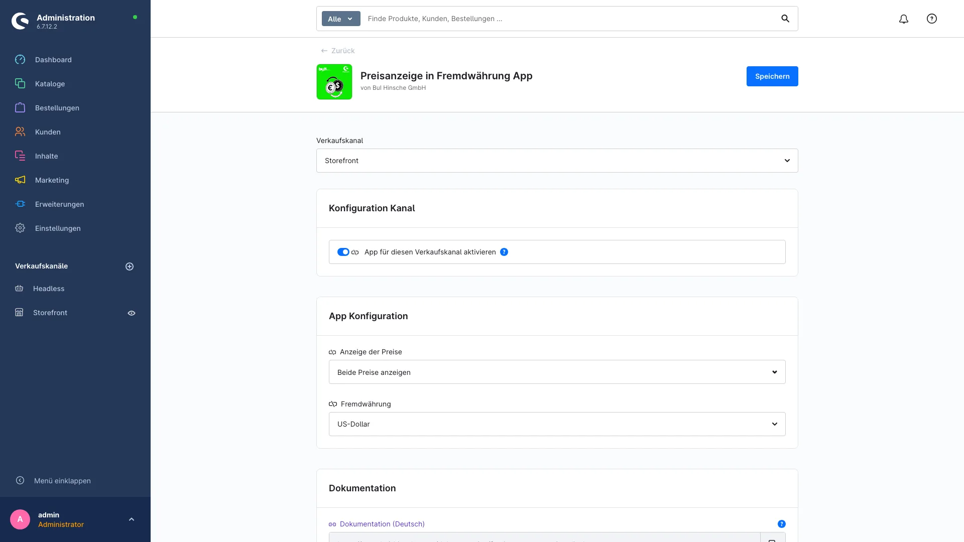 Preisanzeige in Fremdwährung: Preise in der Währung deiner Kunden. Screenshot 3