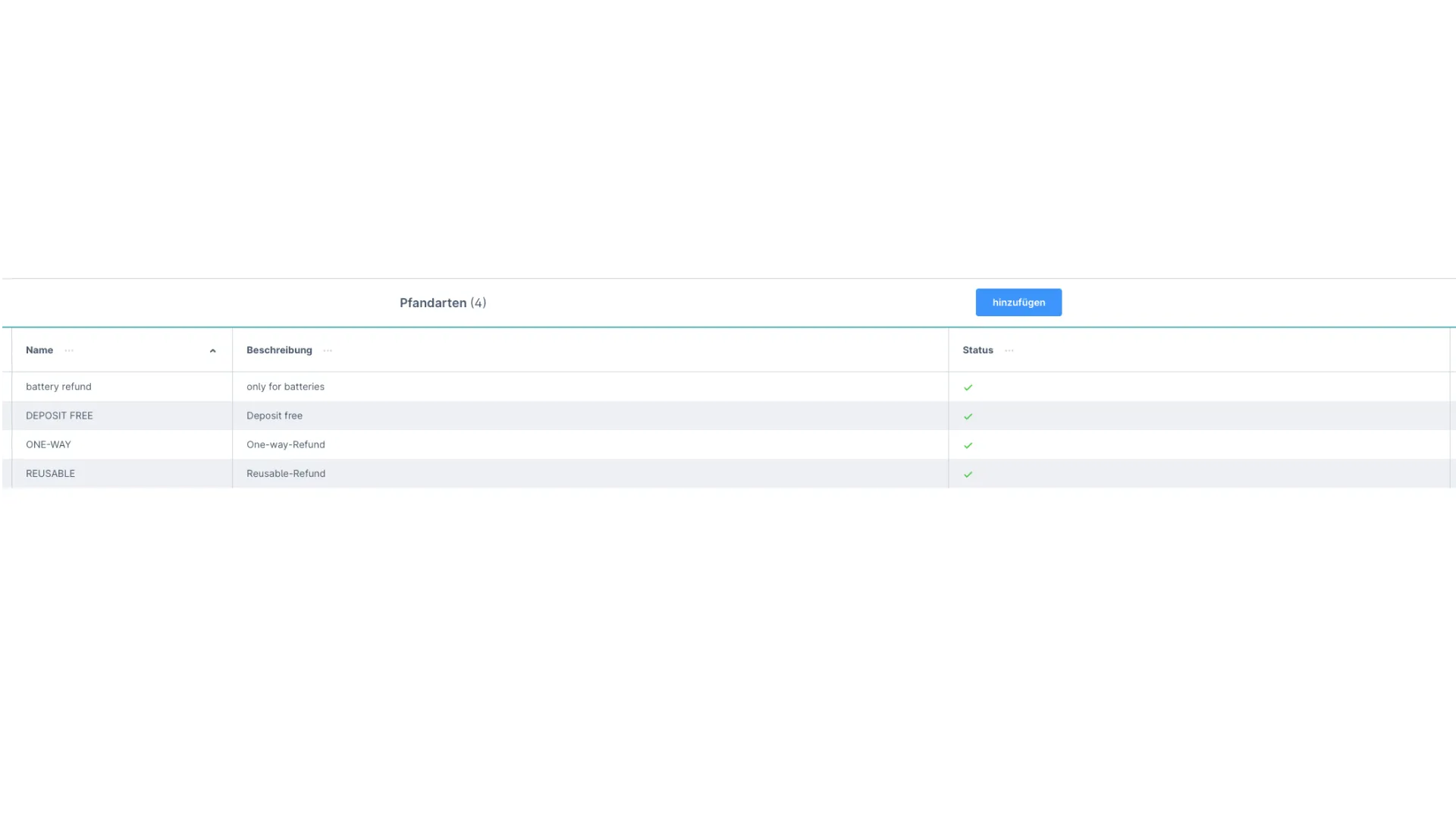 Produktpfand – Effiziente Pfandverwaltung für Mehrwegartikel – Screenshot 8