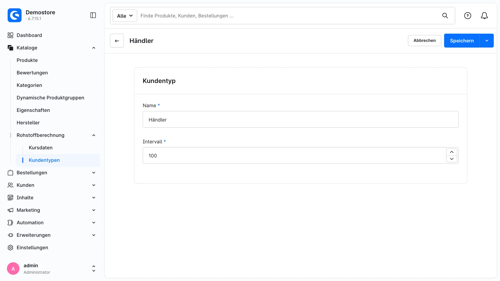 Preisberechnung Gold Silber | Artikelpreise folgen automatisch dem Rohstoffkurs. Screenshot 10