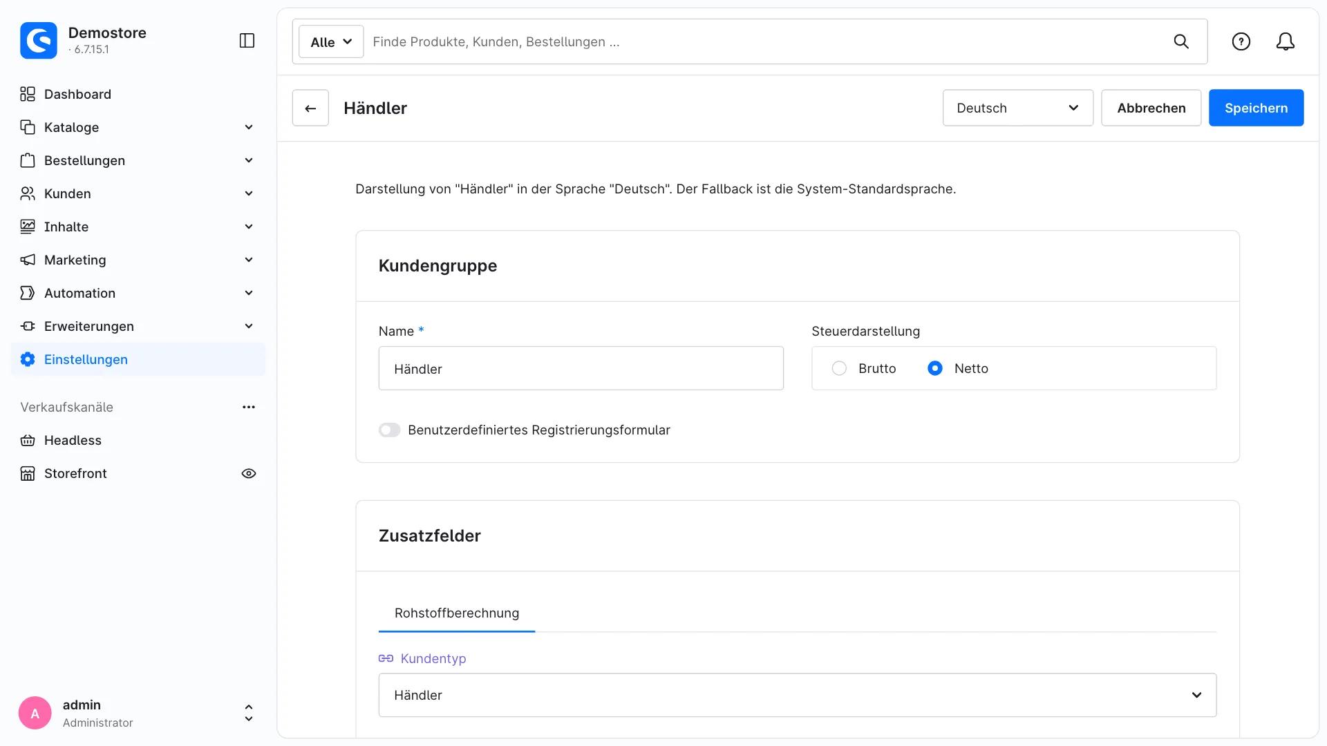 Preisberechnung Gold Silber | Artikelpreise folgen automatisch dem Rohstoffkurs. Screenshot 11